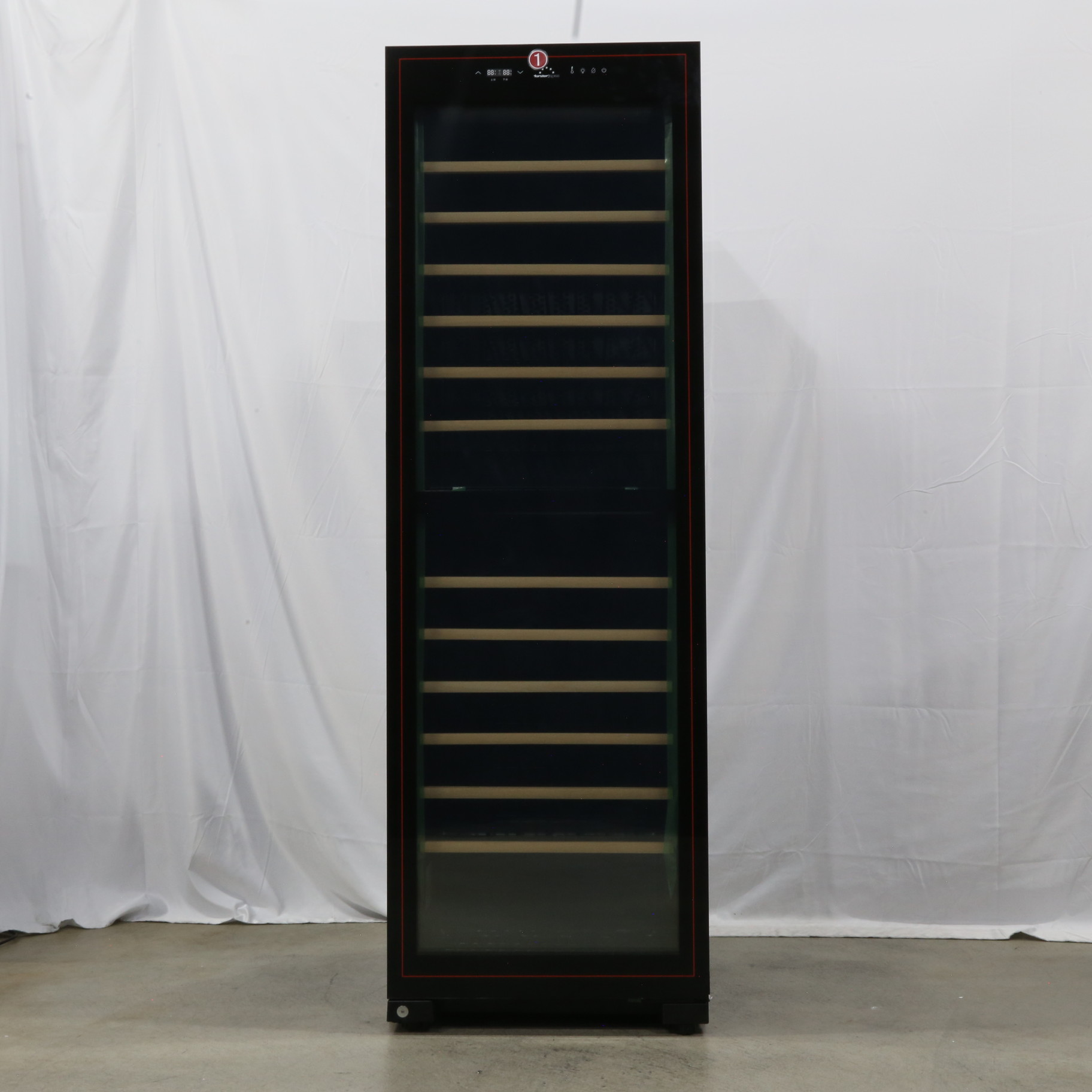 中古】〔展示品〕 ワインセラー CASUAL+(カジュアルプラス) ブラック 