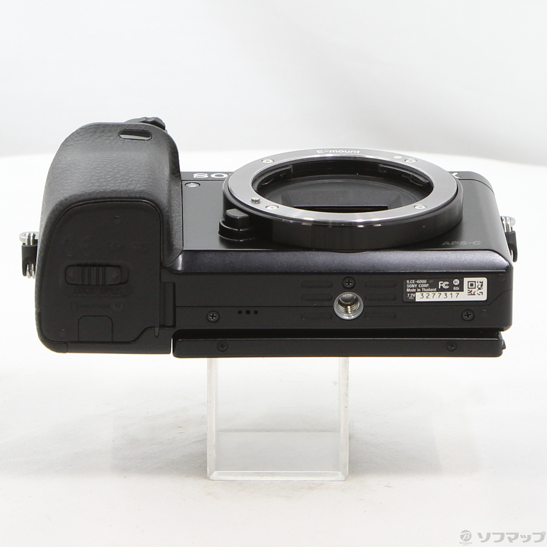 中古】α6000 ILCE-6000Y ブラック ダブルズームレンズキット [2133059715217] - リコレ！|ビックカメラグループ  ソフマップの中古通販サイト