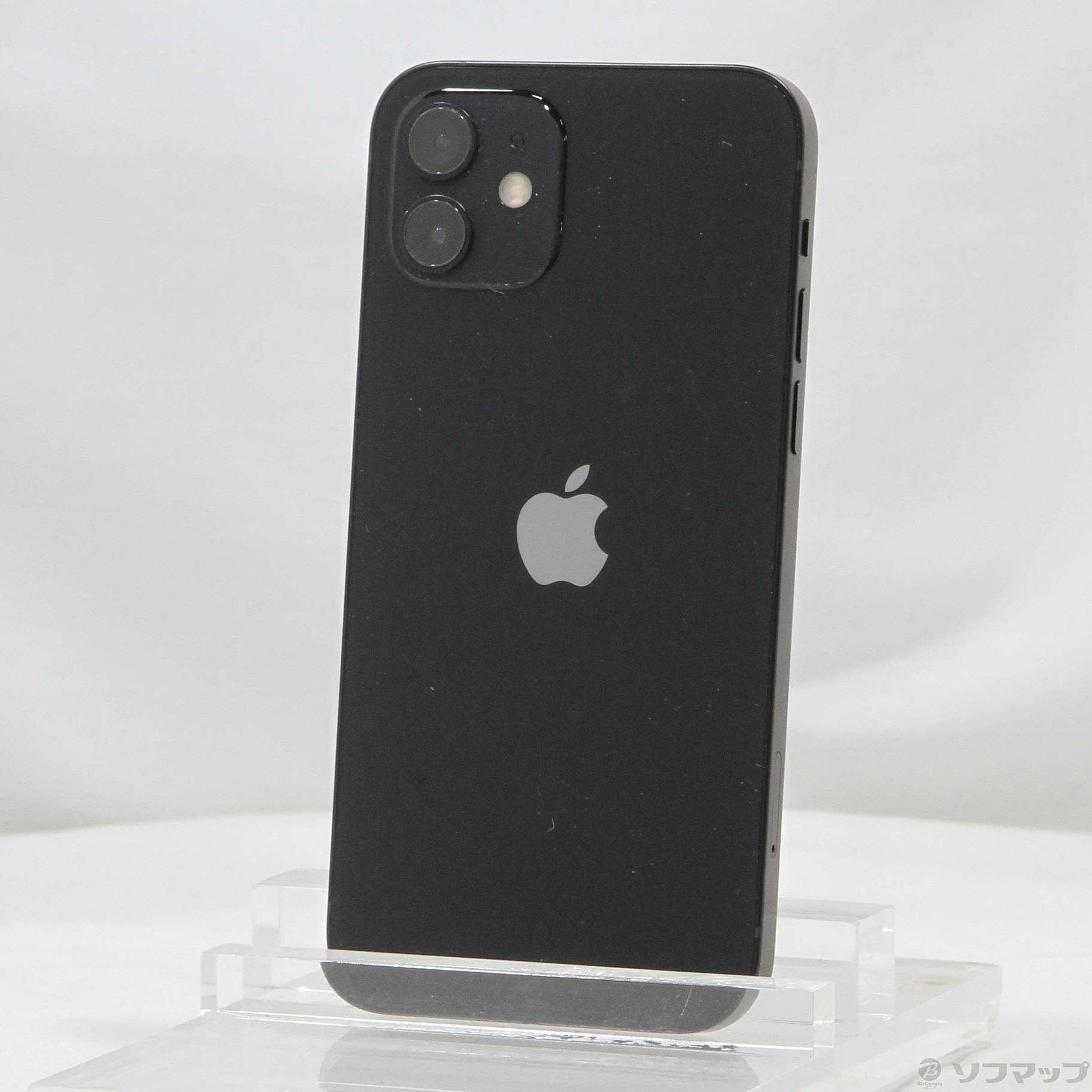 中古】iPhone12 64GB ブラック MGHN3J／A SIMフリー [2133059731545  