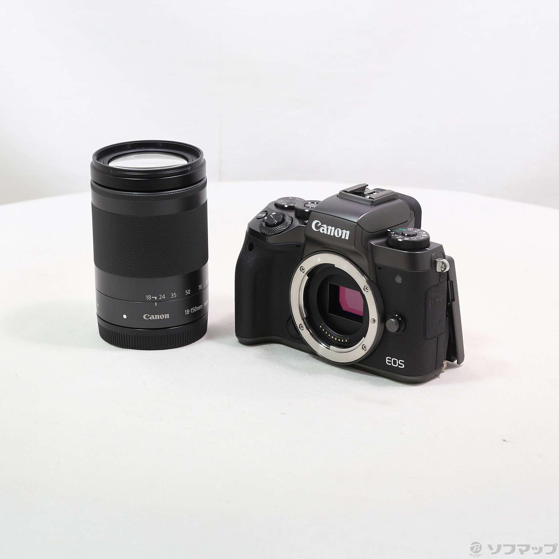 中古】セール対象品 EOS M5 EF-M 18-150 IS STM レンズキット ブラック (2420万画素／SDXC)  [2133059736441] - リコレ！|ビックカメラグループ ソフマップの中古通販サイト