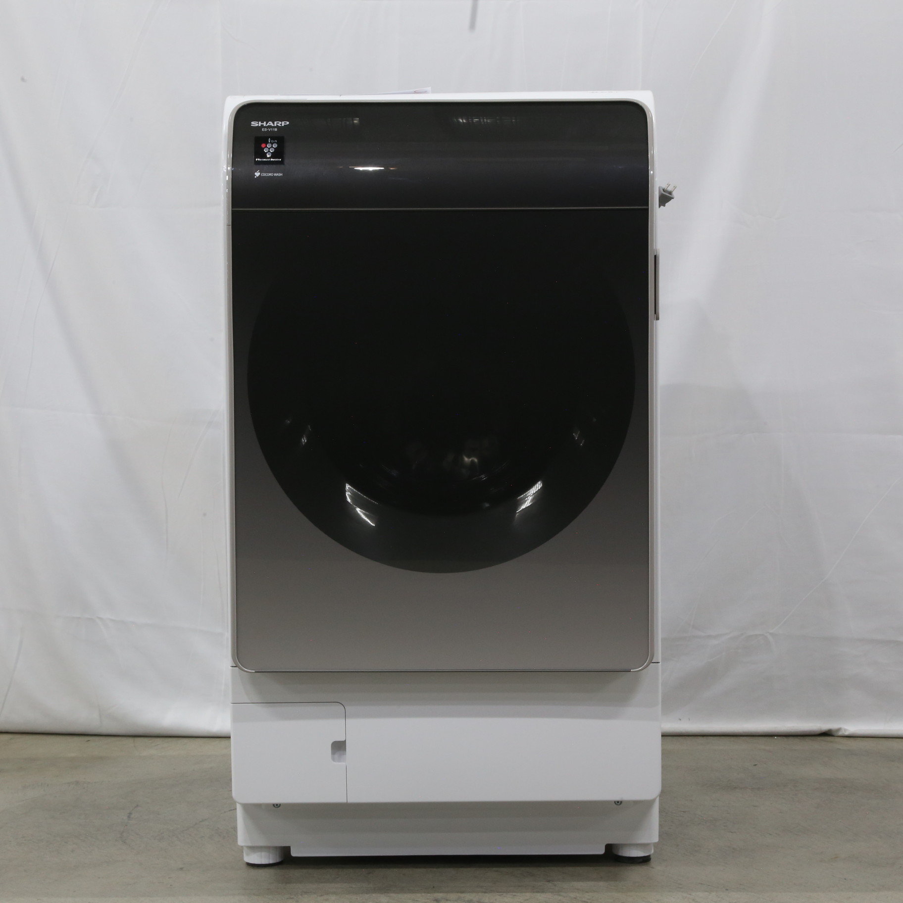 シャープ SHARPドラム式洗濯機 ES-V11B 2023年製 右開き シャープドラム式
