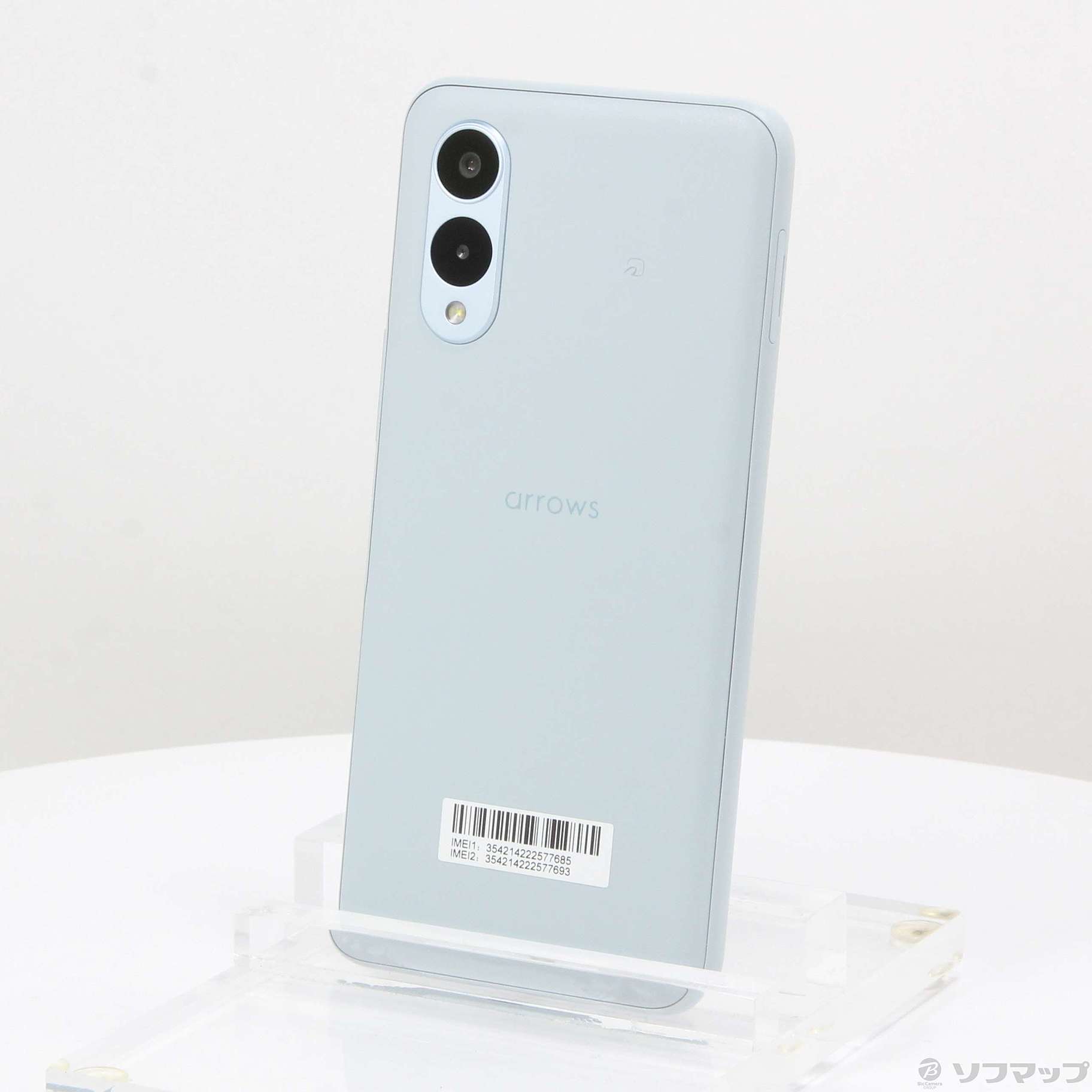 中古】arrows We2 64GB ライトブルー F-52E docomo SIMフリー