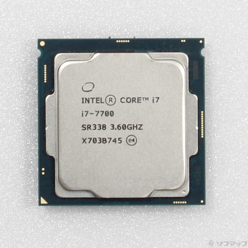 中古品〕 Core i7 7700 〔3.6GHz／LGA 1151〕｜の通販はソフマップ[sofmap]