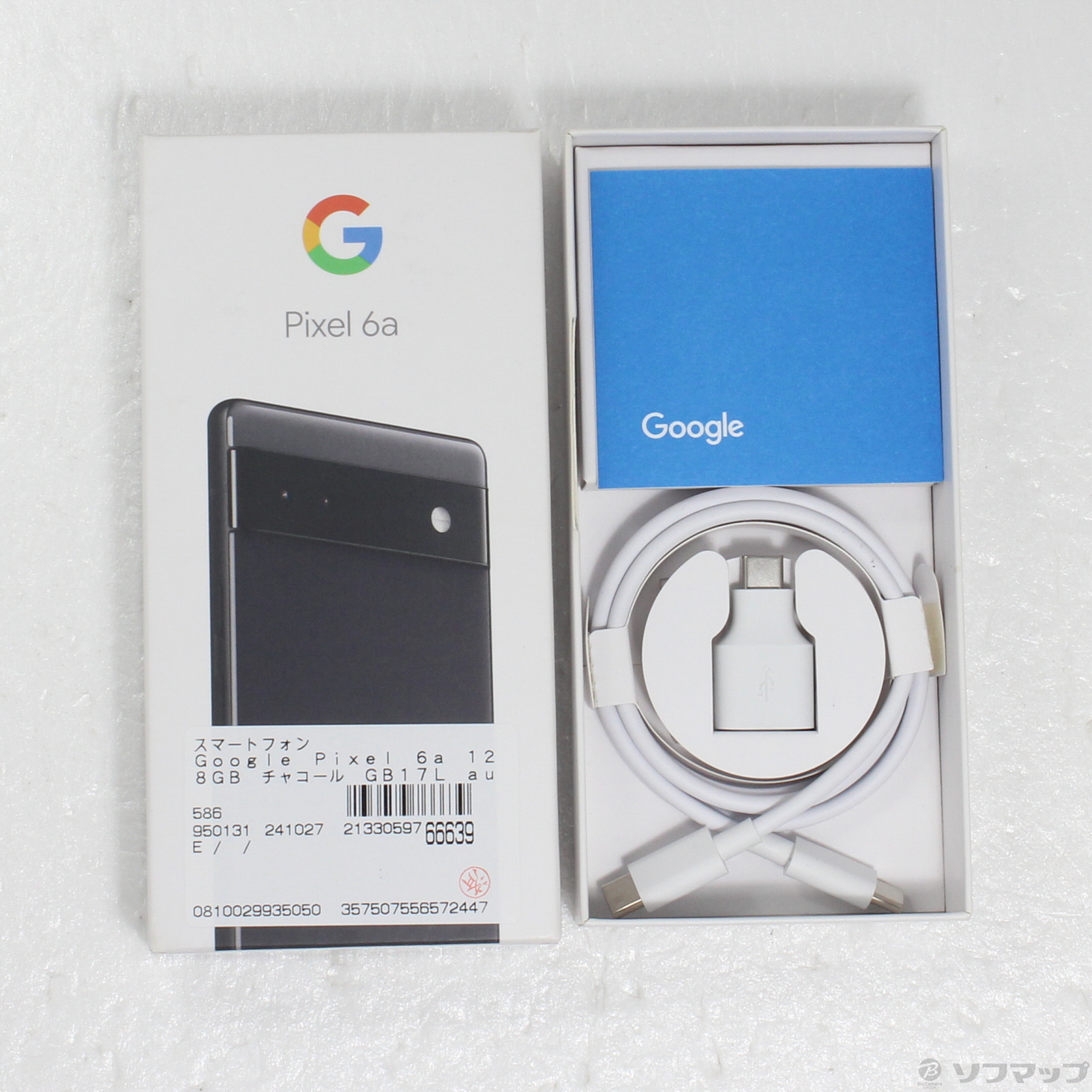 中古】Google Pixel 6a 128GB チャコール GB17L au SIMフリー [2133059766639] -  法人専用リコレ！|ソフマップの法人専用中古通販サイト