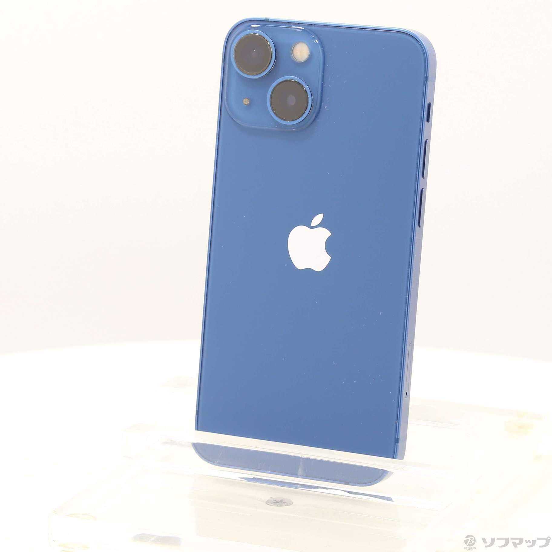 中古】iPhone13 mini 128GB ブルー MLJH3J／A SIMフリー 