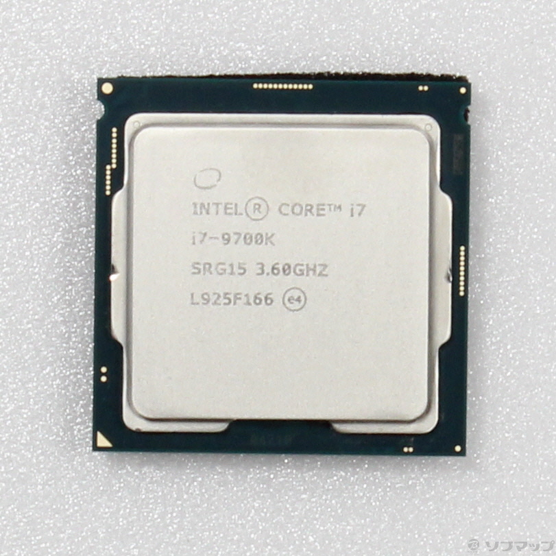 中古品〕 Core i7 9700K 〔3.6GHz／LGA 1151〕｜の通販はソフマップ[sofmap]