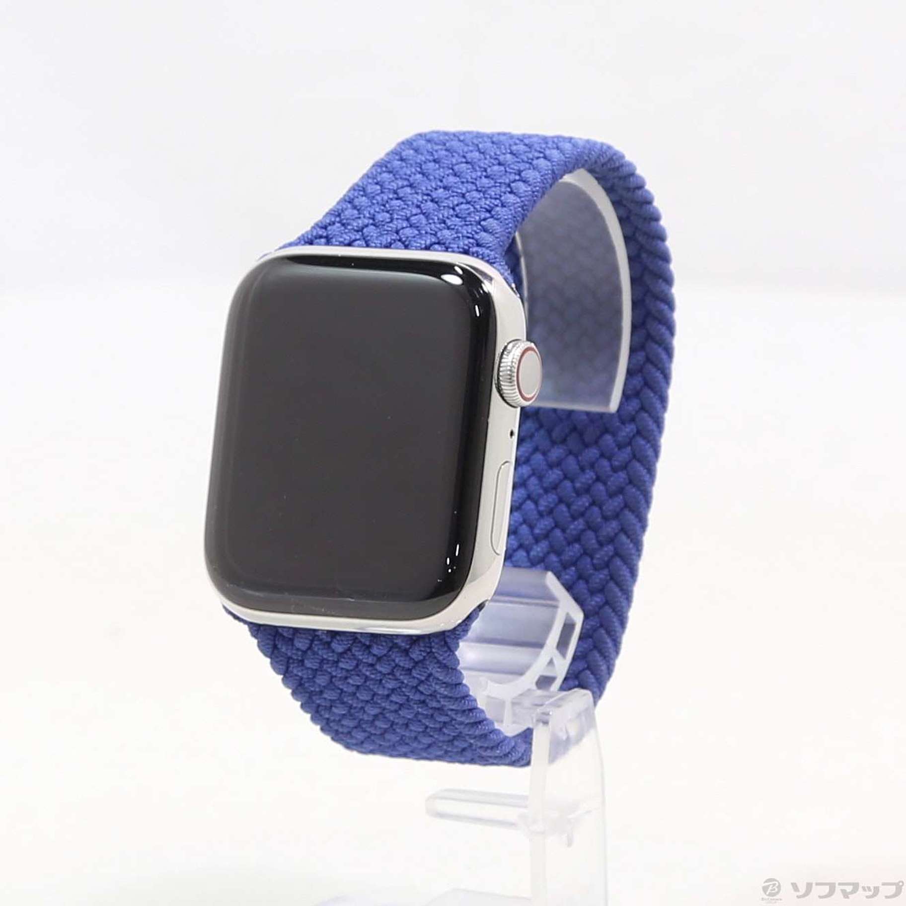 中古】Apple Watch Series 6 GPS + Cellular 44mm シルバーステンレス 