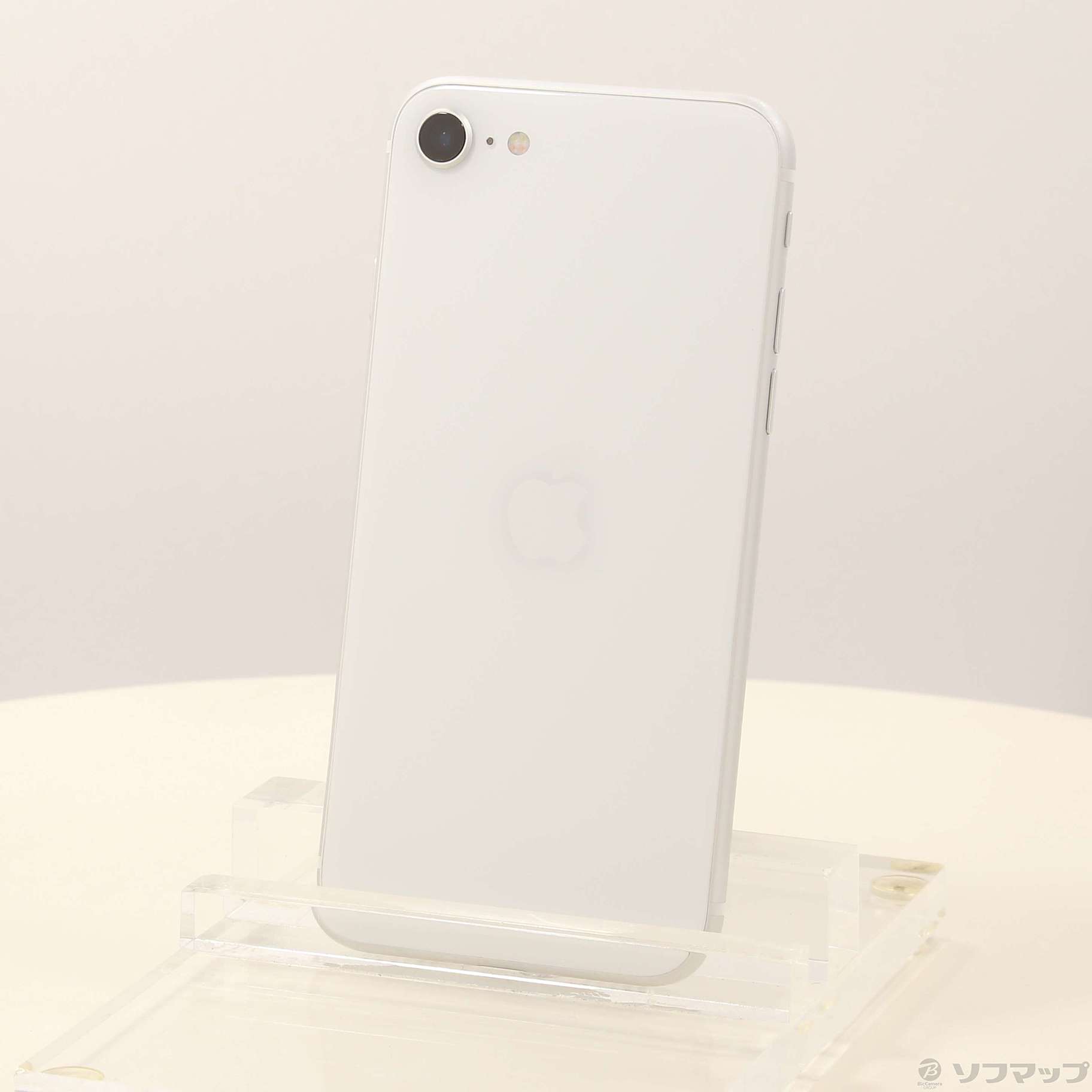 中古】iPhone SE 第2世代 128GB ホワイト MXD12J／A SIMフリー  