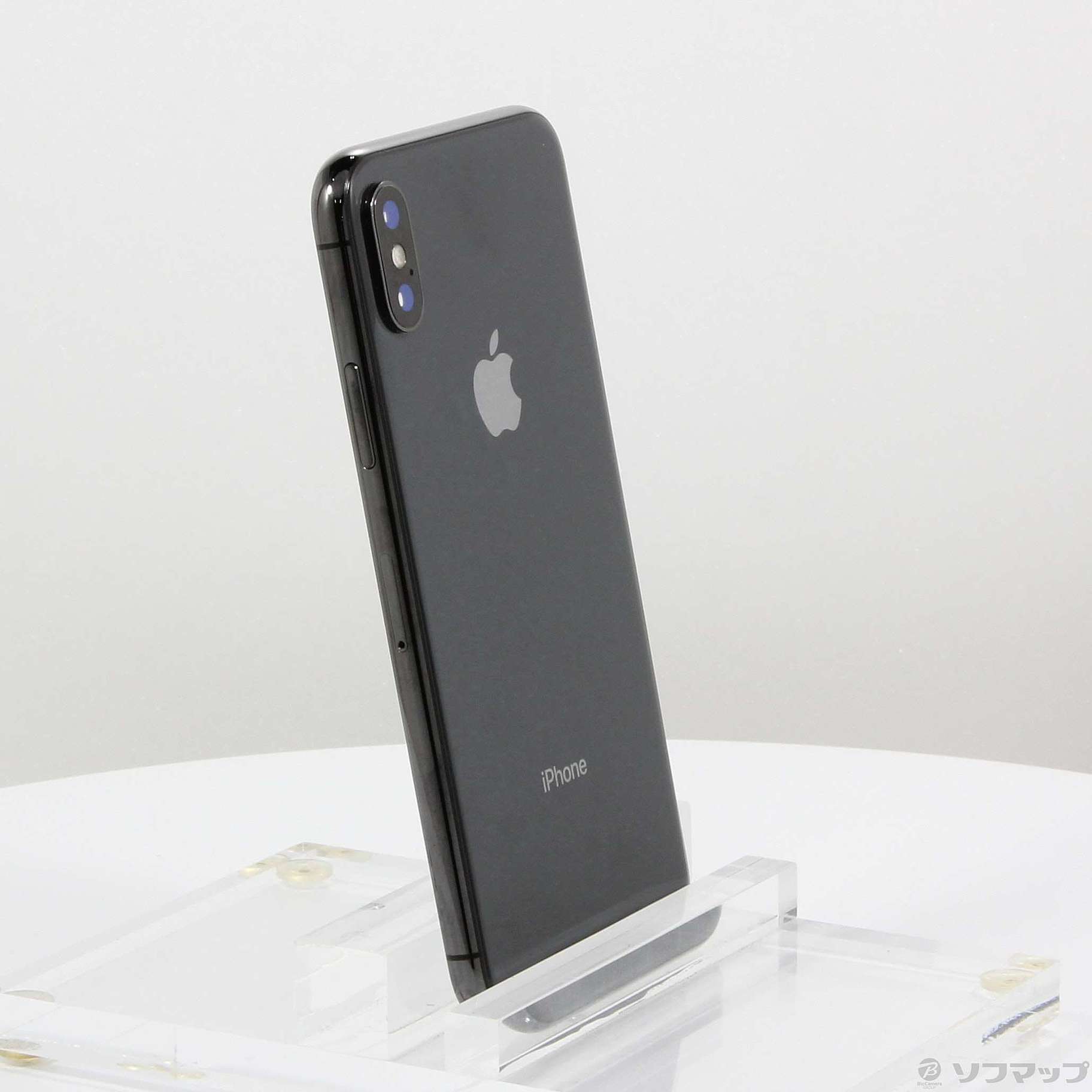 中古】iPhoneX 256GB スペースグレイ MQC12J／A SoftBank