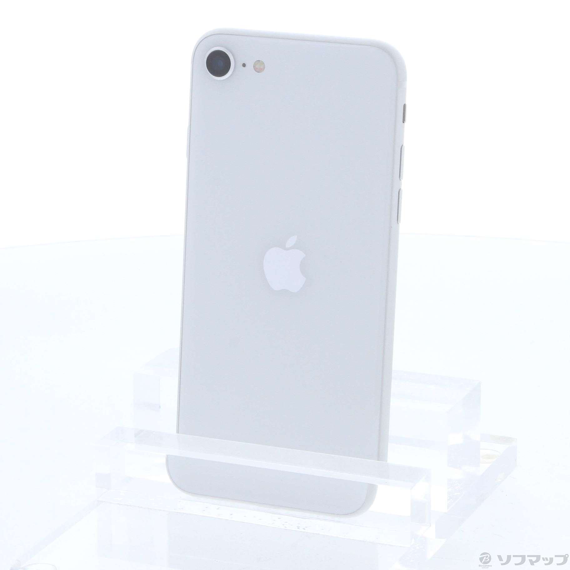 中古】iPhone SE 第2世代 128GB ホワイト MXD12J／A SIMフリー 