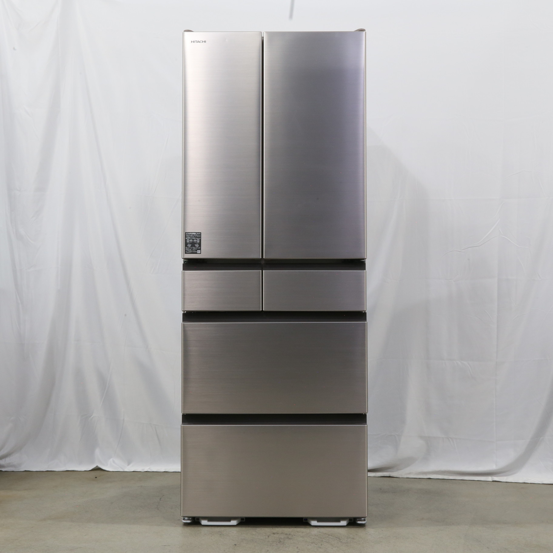中古】〔中古品〕 冷蔵庫 HWタイプ ライトゴールド R-HW62V-N ［幅68.5 