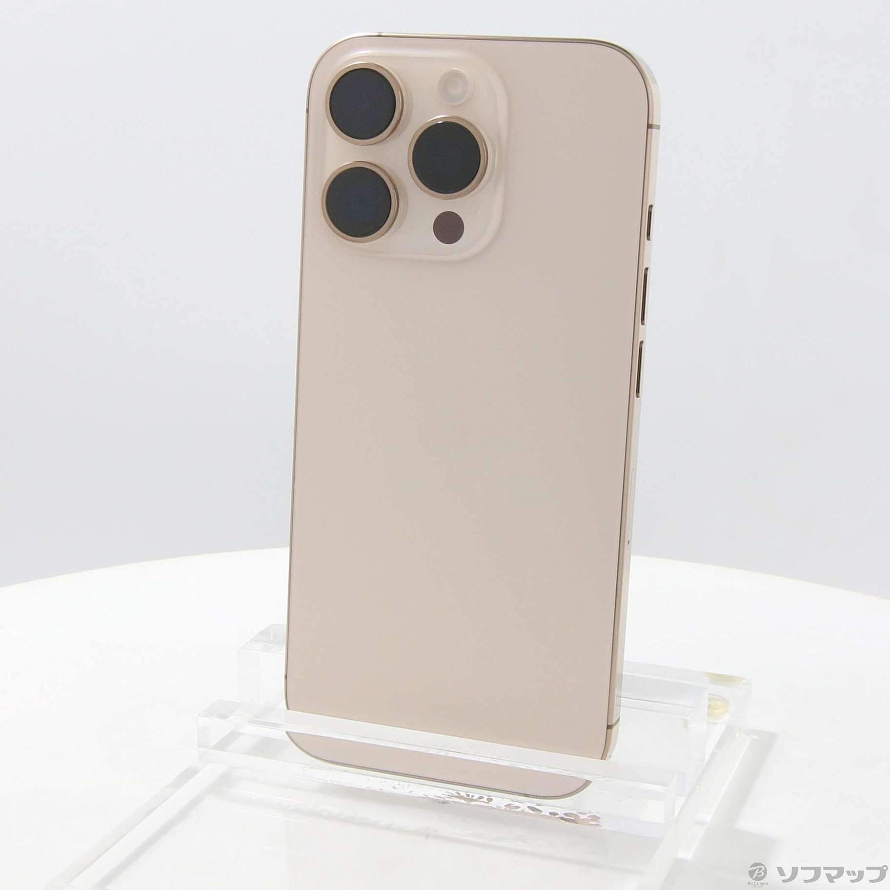 中古】iPhone16 Pro 256GB デザートチタニウム NYN23J／A SIMフリー