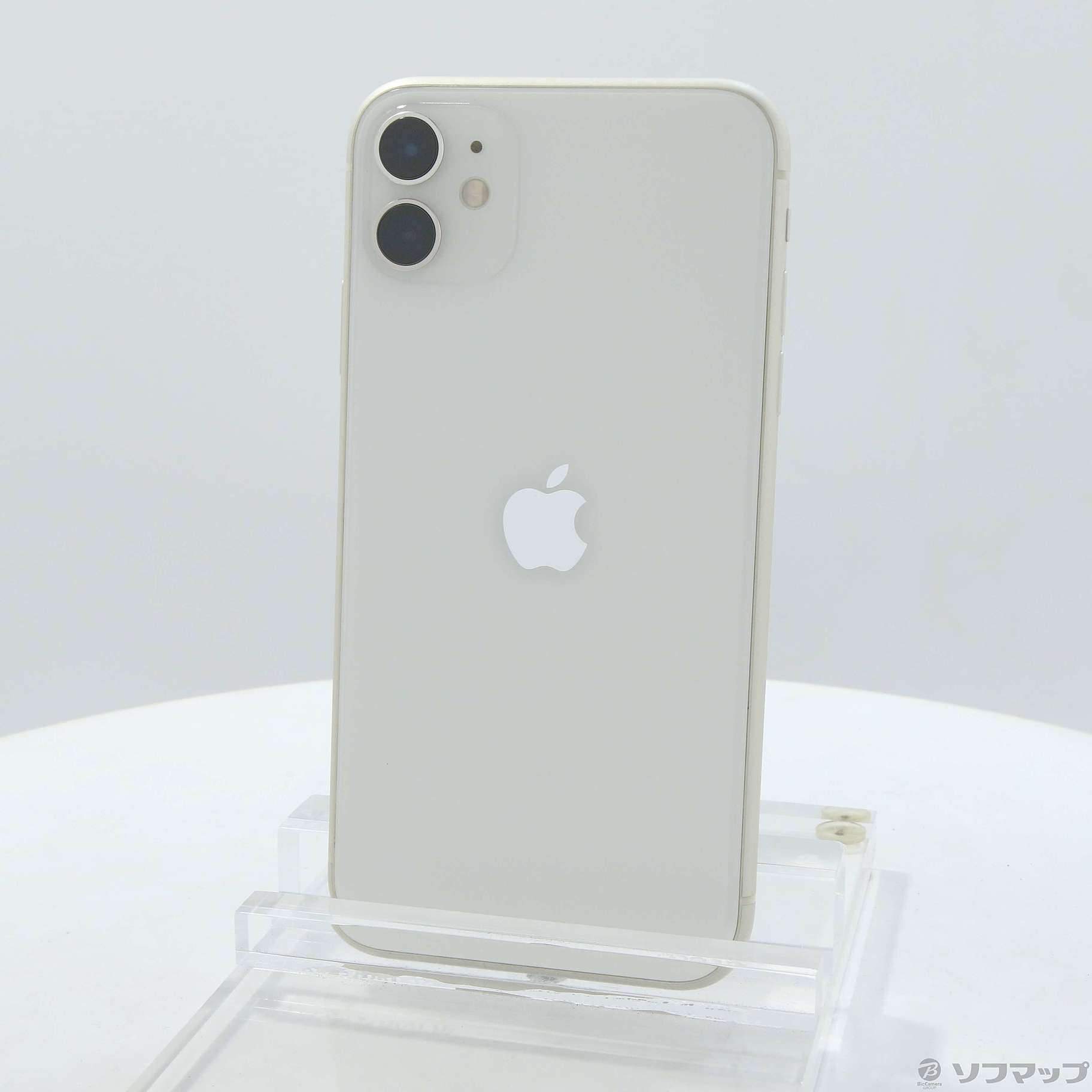 中古】iPhone11 128GB ホワイト MHDJ3J／A SIMフリー [2133059910209 