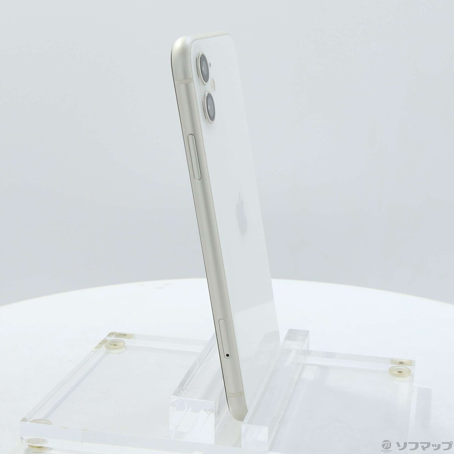 中古】iPhone11 128GB ホワイト MHDJ3J／A SIMフリー [2133059910209