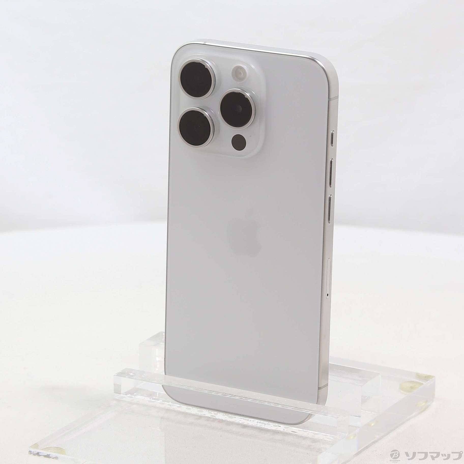 中古】セール対象品 iPhone15 Pro 256GB ホワイトチタニウム MTUD3J／A 