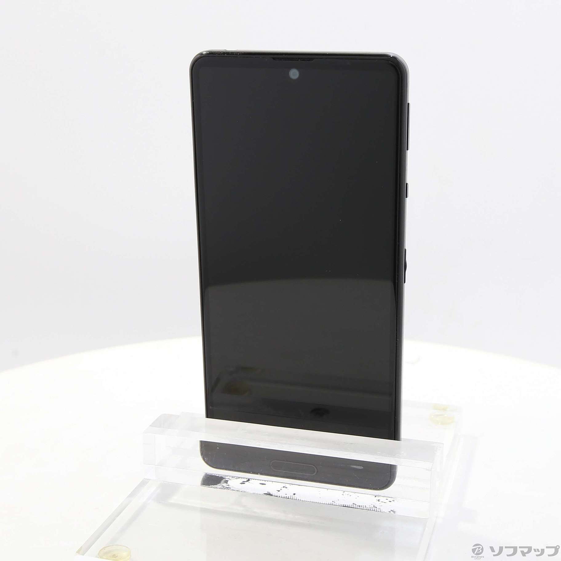 中古】AQUOS sense5G 64GB ブラック A004SH SoftBank