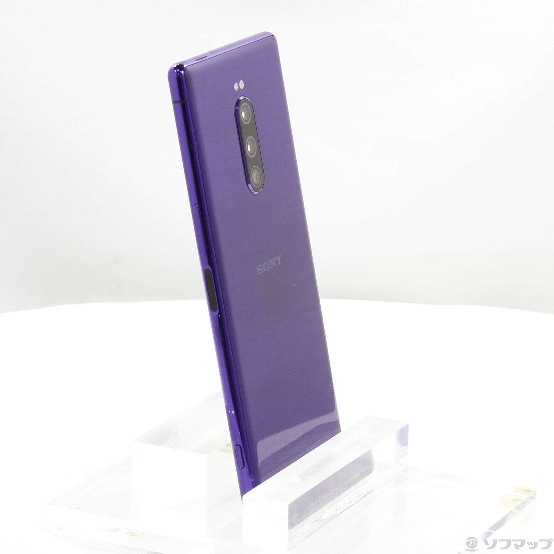 中古品（難あり）〕 Xperia 1 64GB パープル SOV40 au｜の通販は