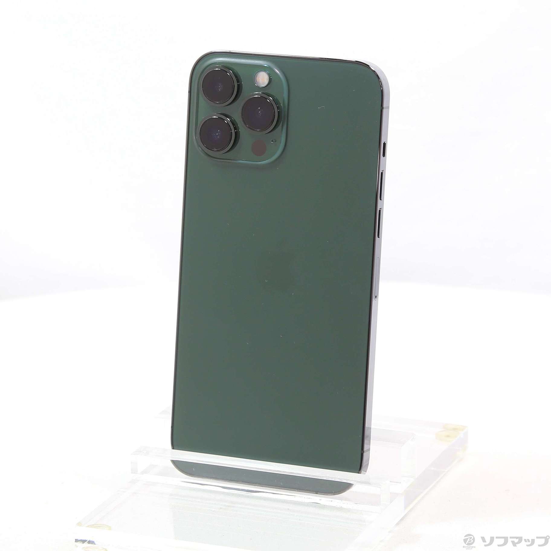 中古】iPhone13 Pro Max 1TB アルパイングリーン MNCX3J／A SIMフリー [2133059937862] -  リコレ！|ビックカメラグループ ソフマップの中古通販サイト