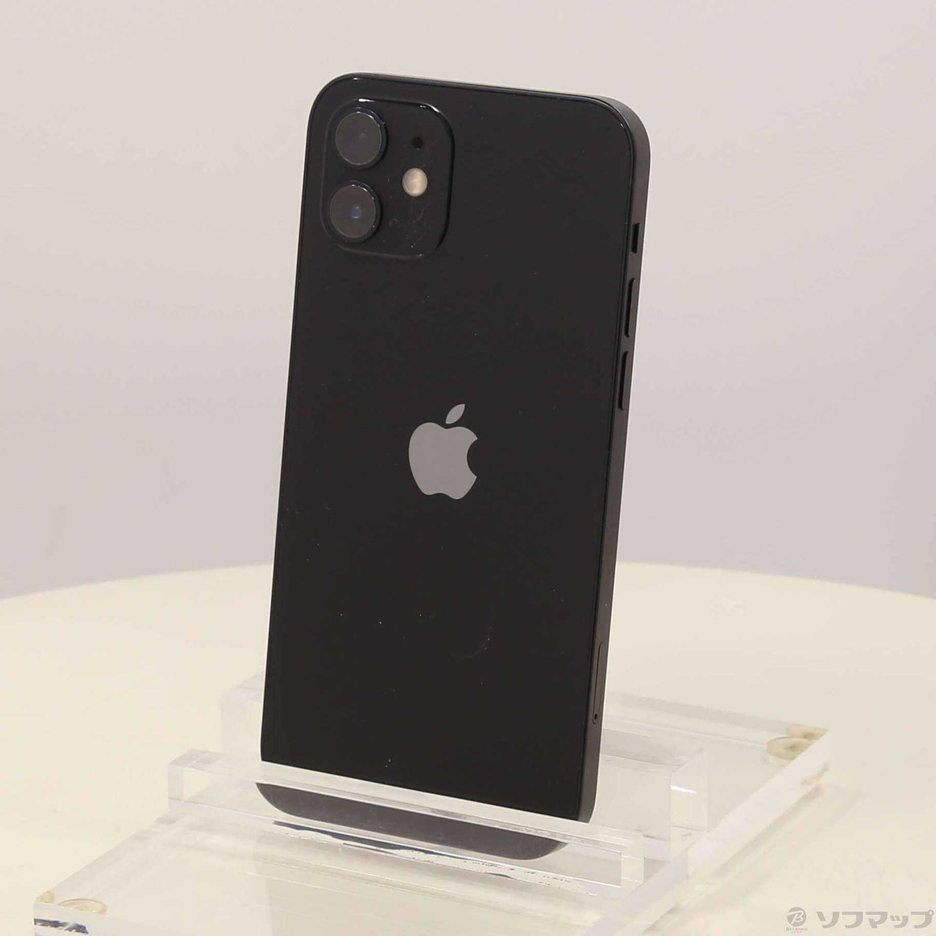 中古】iPhone12 64GB ブラック MGHN3J／A SIMフリー [2133059948127  