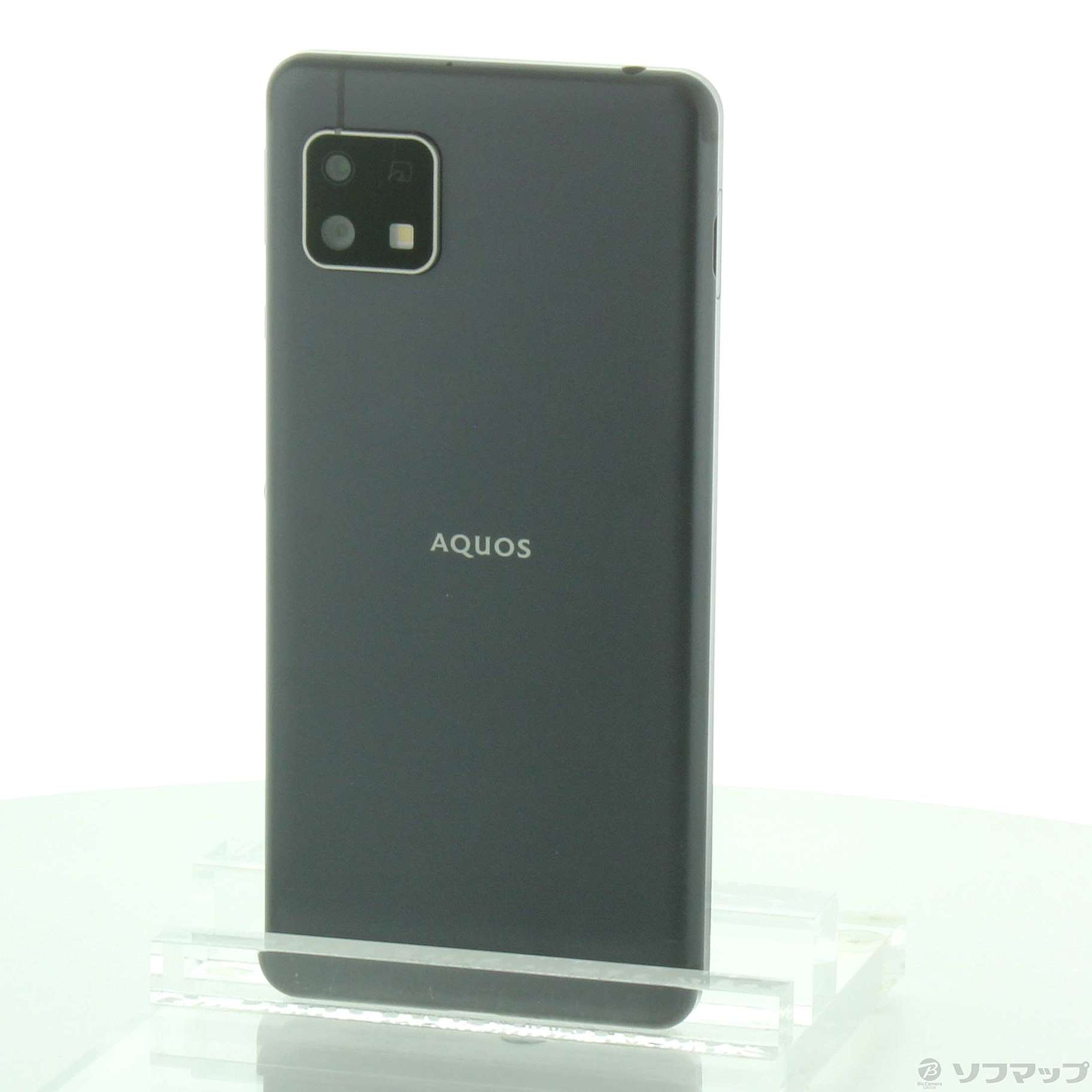 【未使用に近い】AQUOS sense4 basic A003SH ブラック ムスビー｜SIMフリーAQUOSsense4 basic A003SH Black【AQUOS