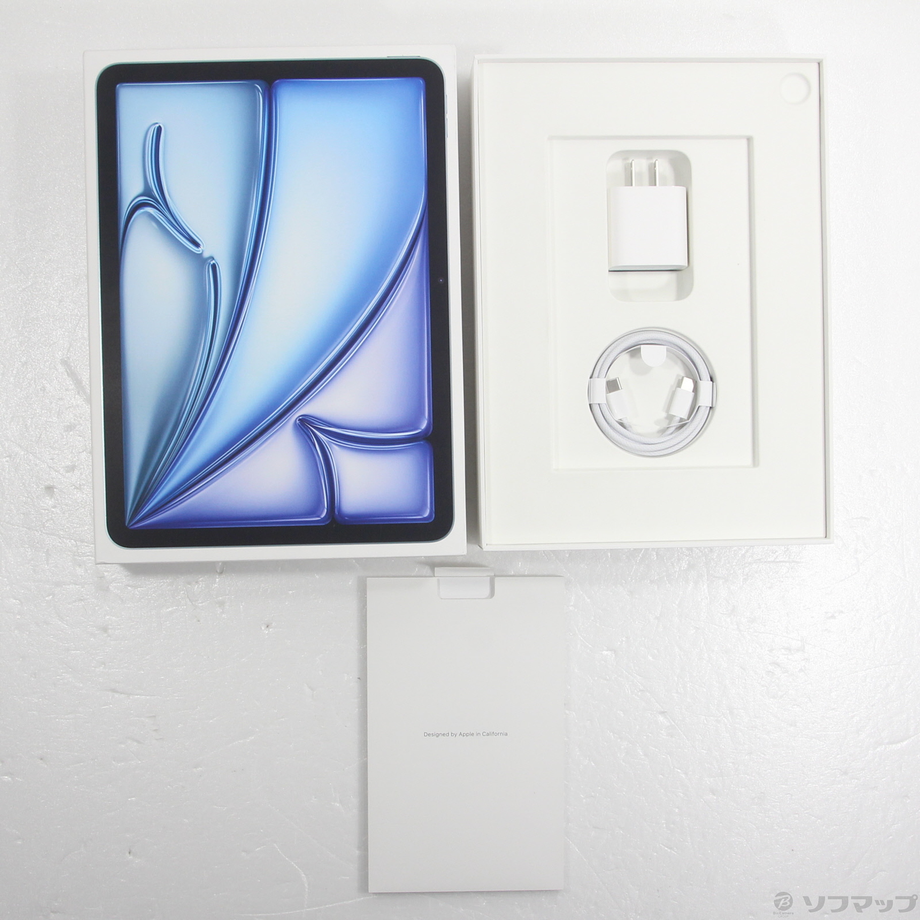 中古】iPad Air 11インチ 第6世代 128GB ブルー MUWD3J／A Wi-Fi 