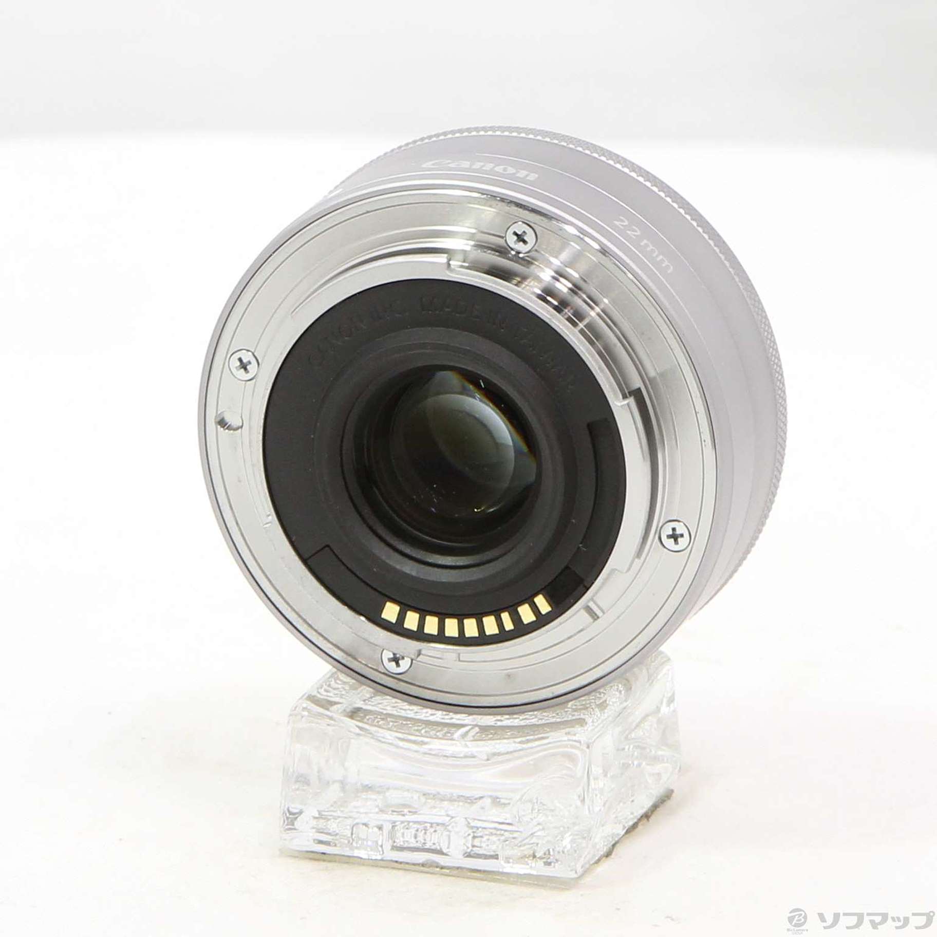 中古】〔展示品〕 EF-M 22mm F2 STM シルバー (レンズ)(CANON Mマウント) [2133059968170] -  リコレ！|ビックカメラグループ ソフマップの中古通販サイト