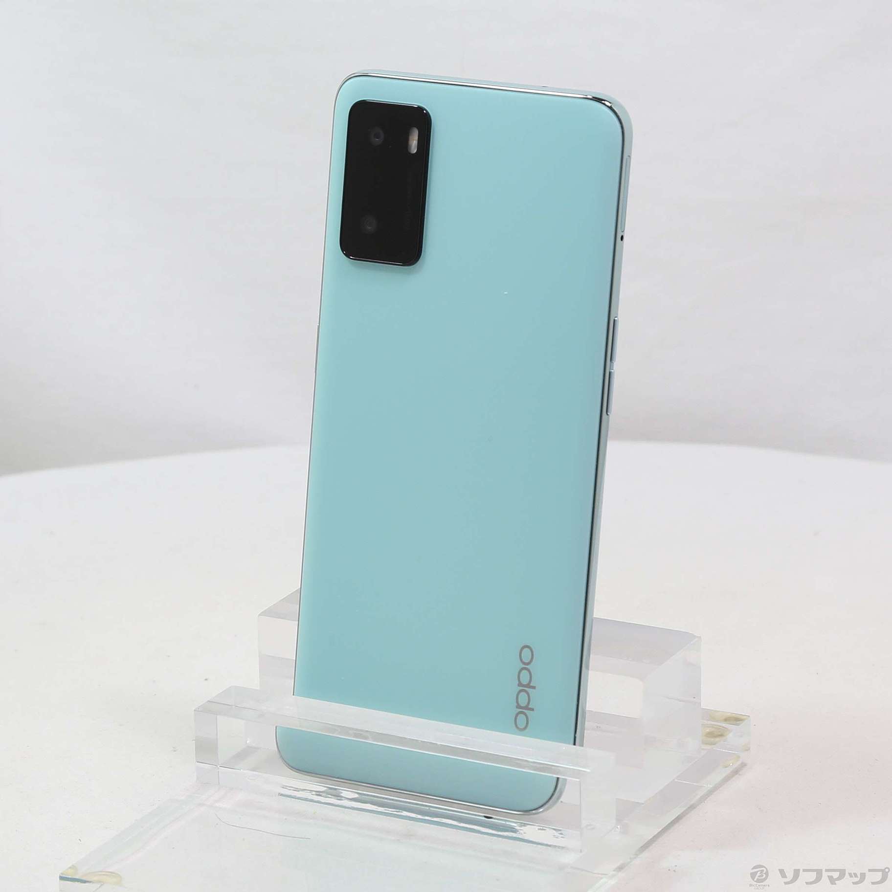 【美品】OPPO A55s 5G 64GB グリーン-23 中古】OPPO A55s 5G 64GB グリーン CPH2309 SIMフリー [2133059973211