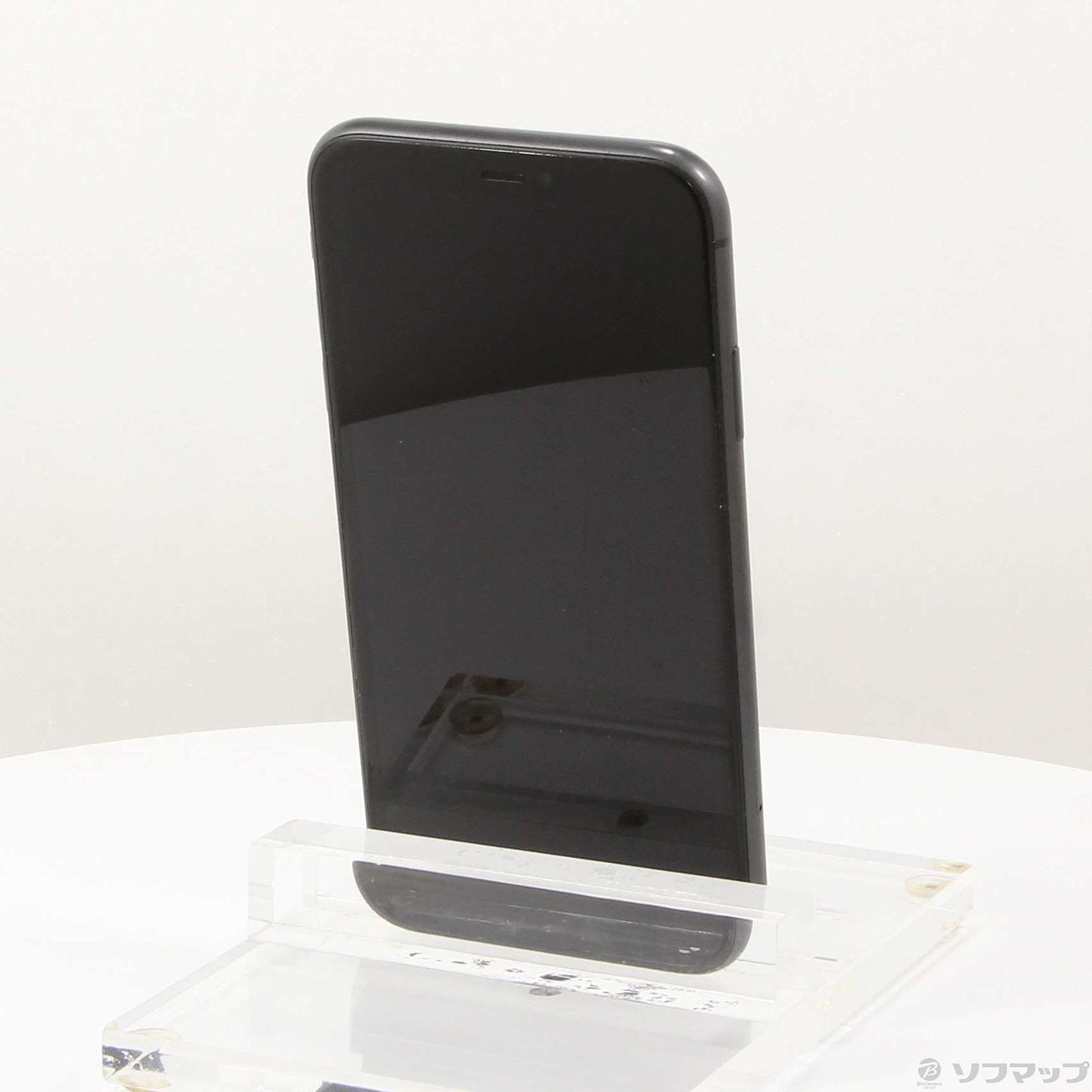中古】iPhone11 64GB ブラック MHDA3J／A SIMフリー ［6.1インチ液晶  