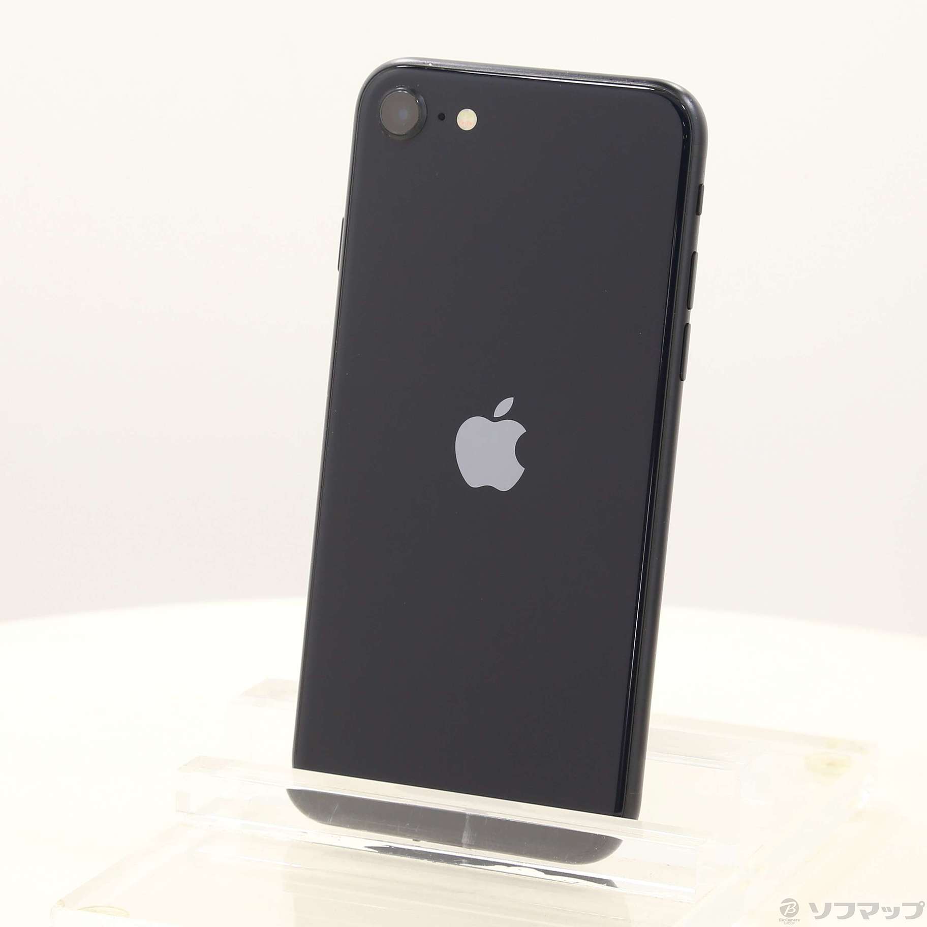 中古】iPhone SE 第3世代 64GB ミッドナイト MMYC3J／A SIMフリー 