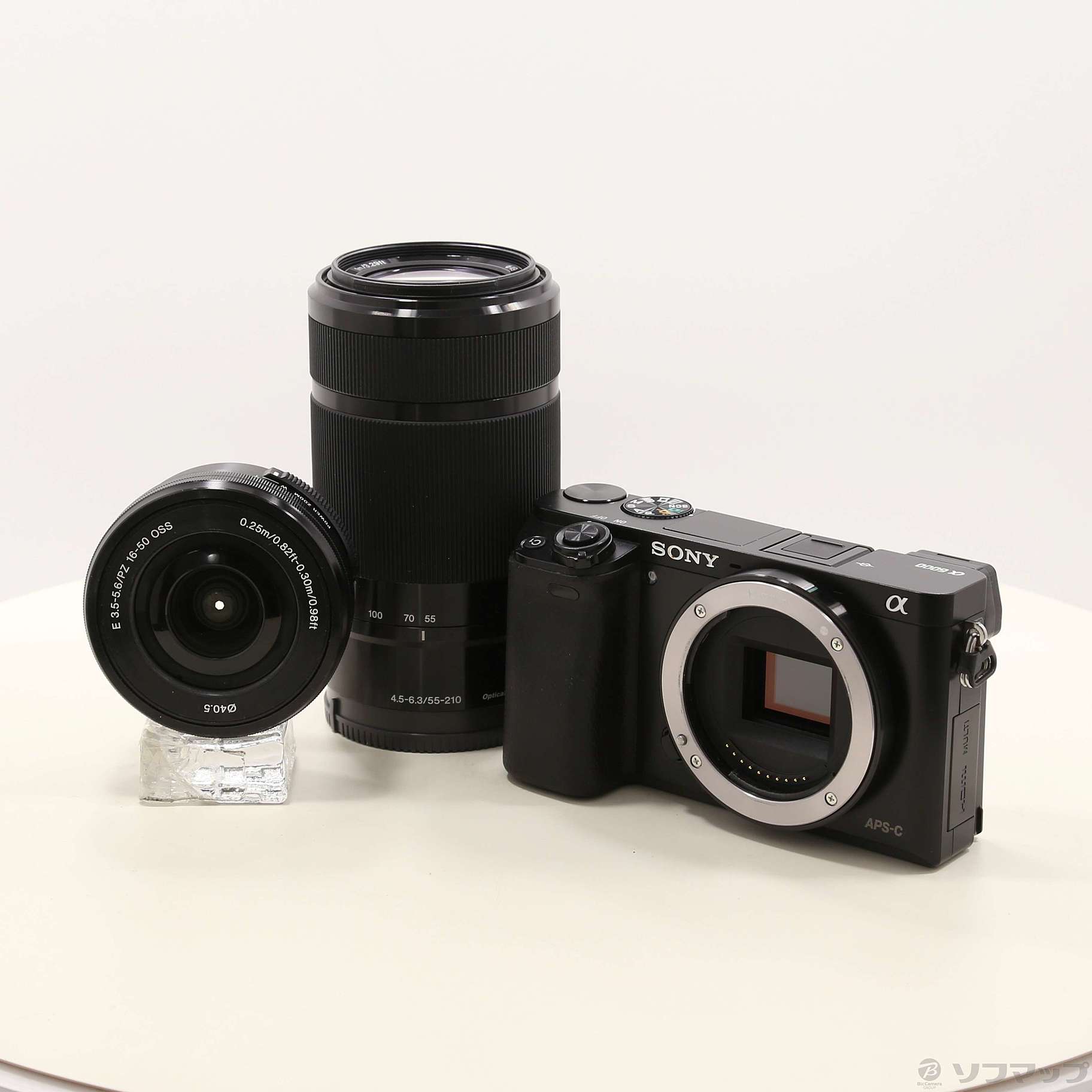 SONY α6000 ダブルズームレンズキット ILCE- 6000Y （中古】セール対象 
