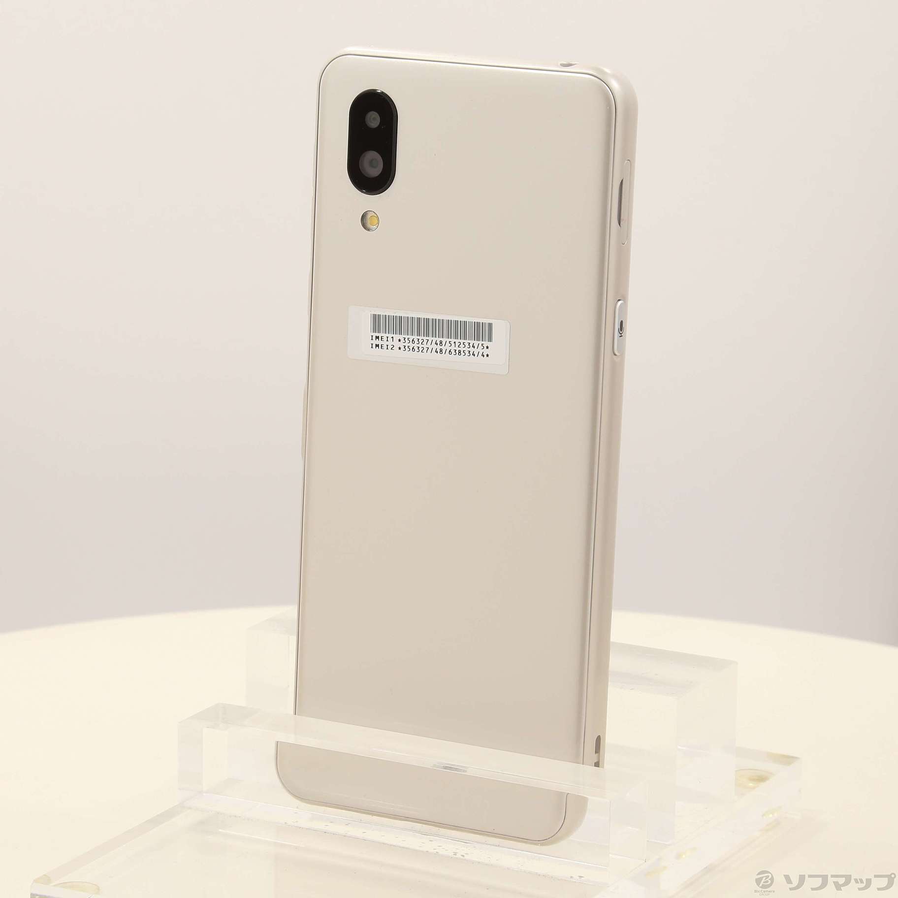 【中古】シンプルスマホ6 64GB シャンパンゴールド A201SH Softbank SIMフリー [2133060013814] - リ ...