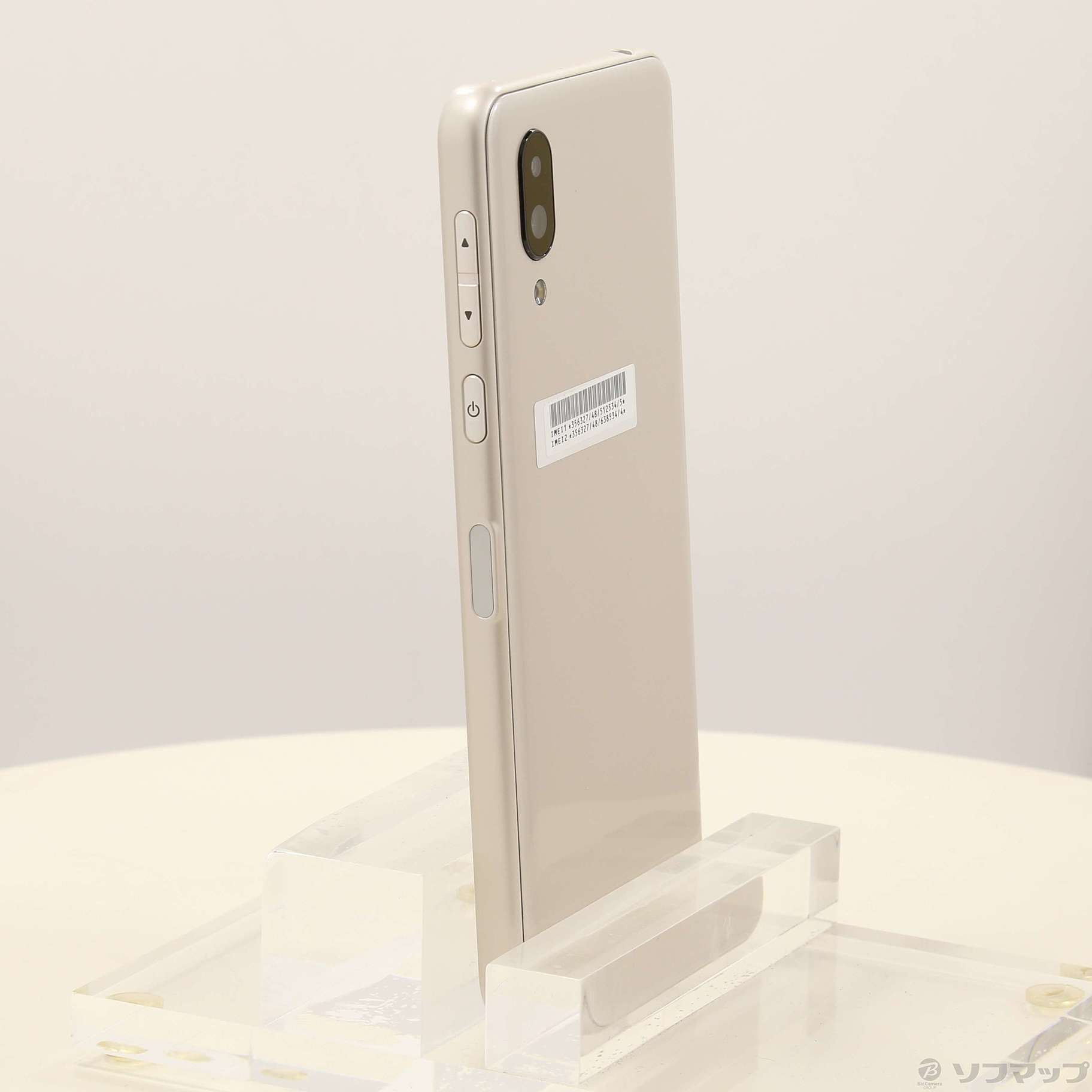 【中古】シンプルスマホ6 64GB シャンパンゴールド A201SH Softbank SIMフリー [2133060013814] - リ ...