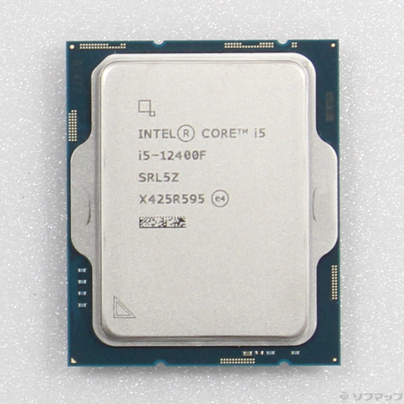 中古】Core i5 12400F 〔2.5GHz／LGA 1700〕 [2133060019038] - リコレ！|ビックカメラグループ  ソフマップの中古通販サイト