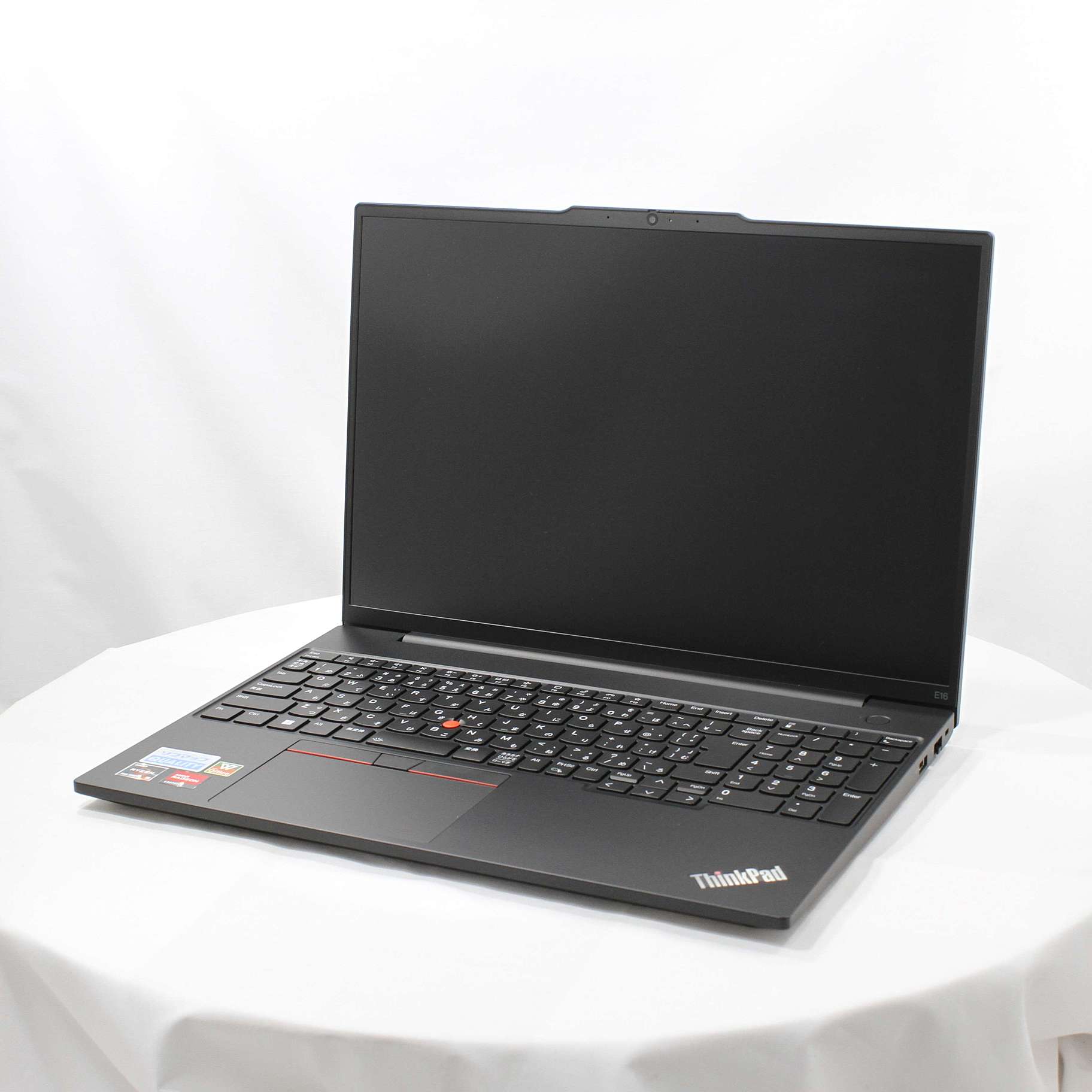 中古】ThinkPad E16 Gen 1 21JT004CJP ブラック ［Ryzen-5-7430U  (2.3GHz)／16GB／SSD512GB／16インチ］ [2133060029549] - リコレ！|ビックカメラグループ  ソフマップの中古通販サイト