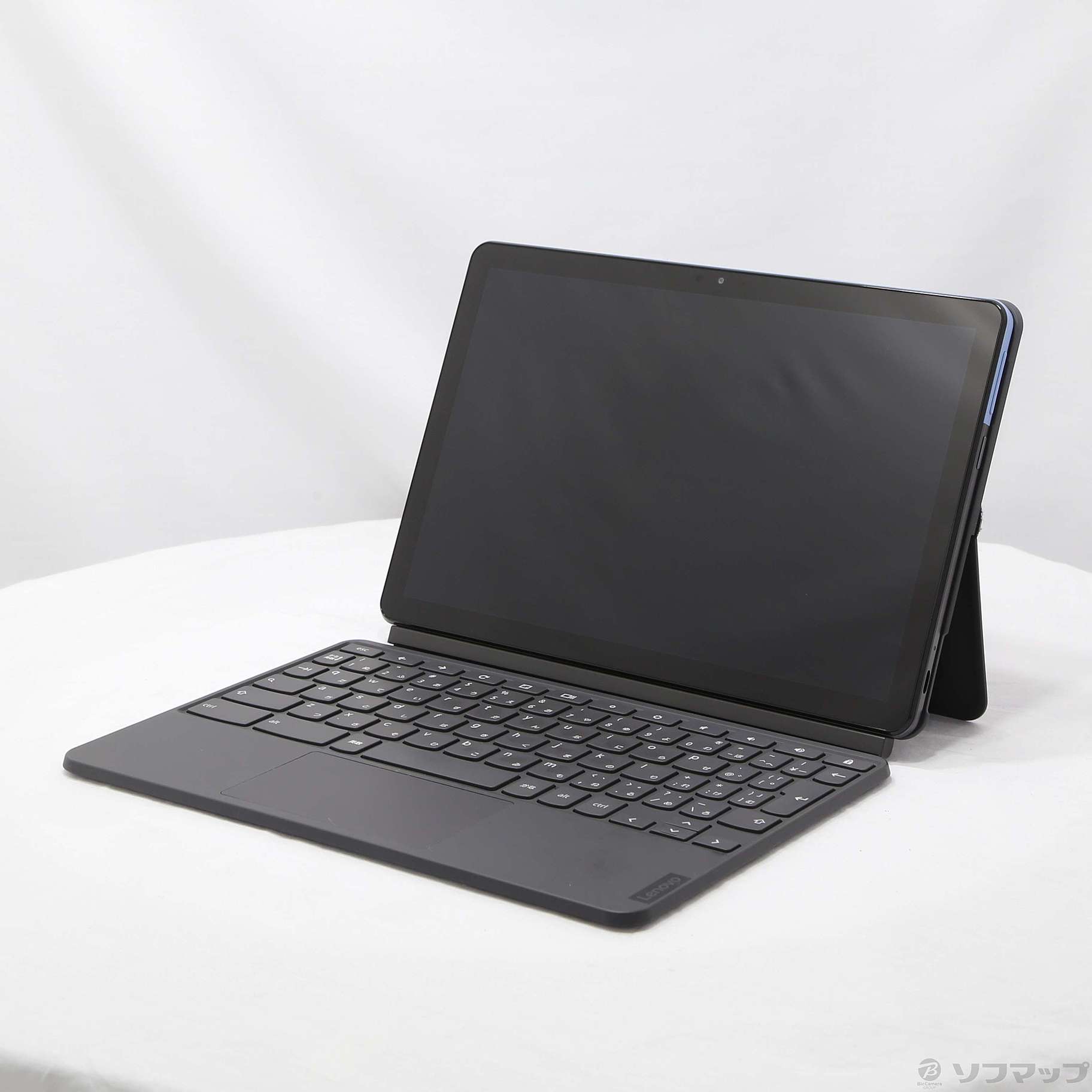 中古】ideapad Duet Chromebook ZA6F0038JP アイスブルー+アイアングレー ［MediaTek Helio P60T  (2.0GHz)／4GB／eMMC128GB／10.1インチワイド］ [2133060075584] - リコレ！|ビックカメラグループ ソフマップの 中古通販サイト