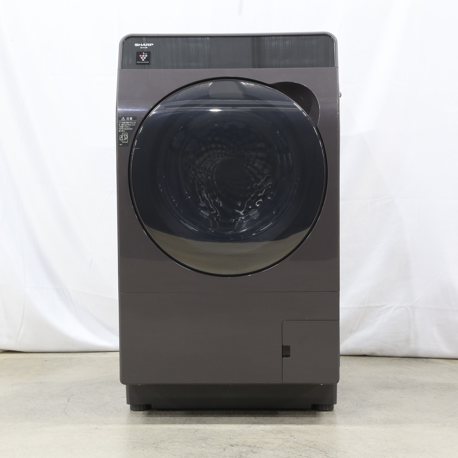 中古】〔展示品〕 ドラム式洗濯機 リッチブラウン ES-K10B-TL ［洗濯 