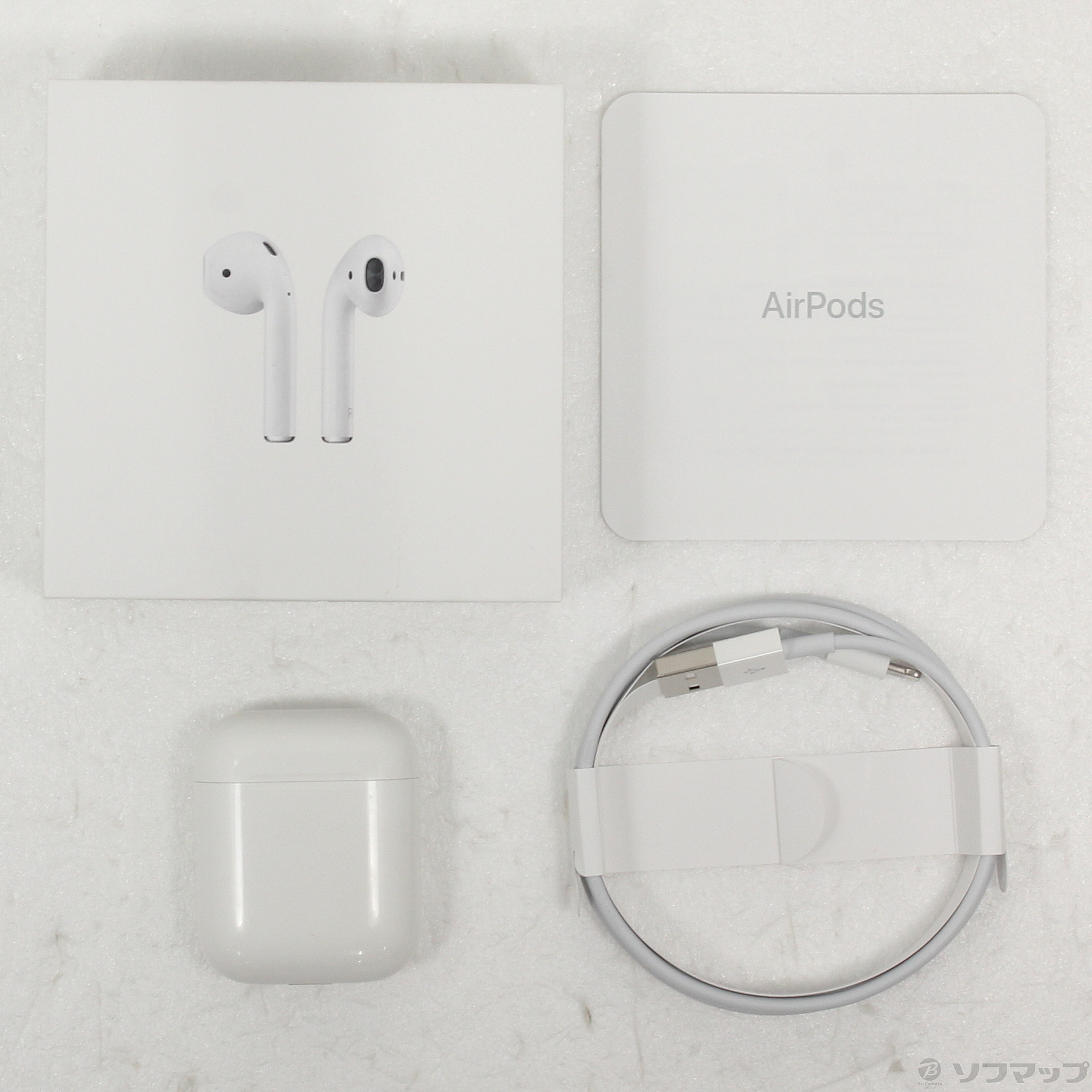 中古】AirPods 第1世代 MMEF2J／A バッテリー劣化 [2133060092727