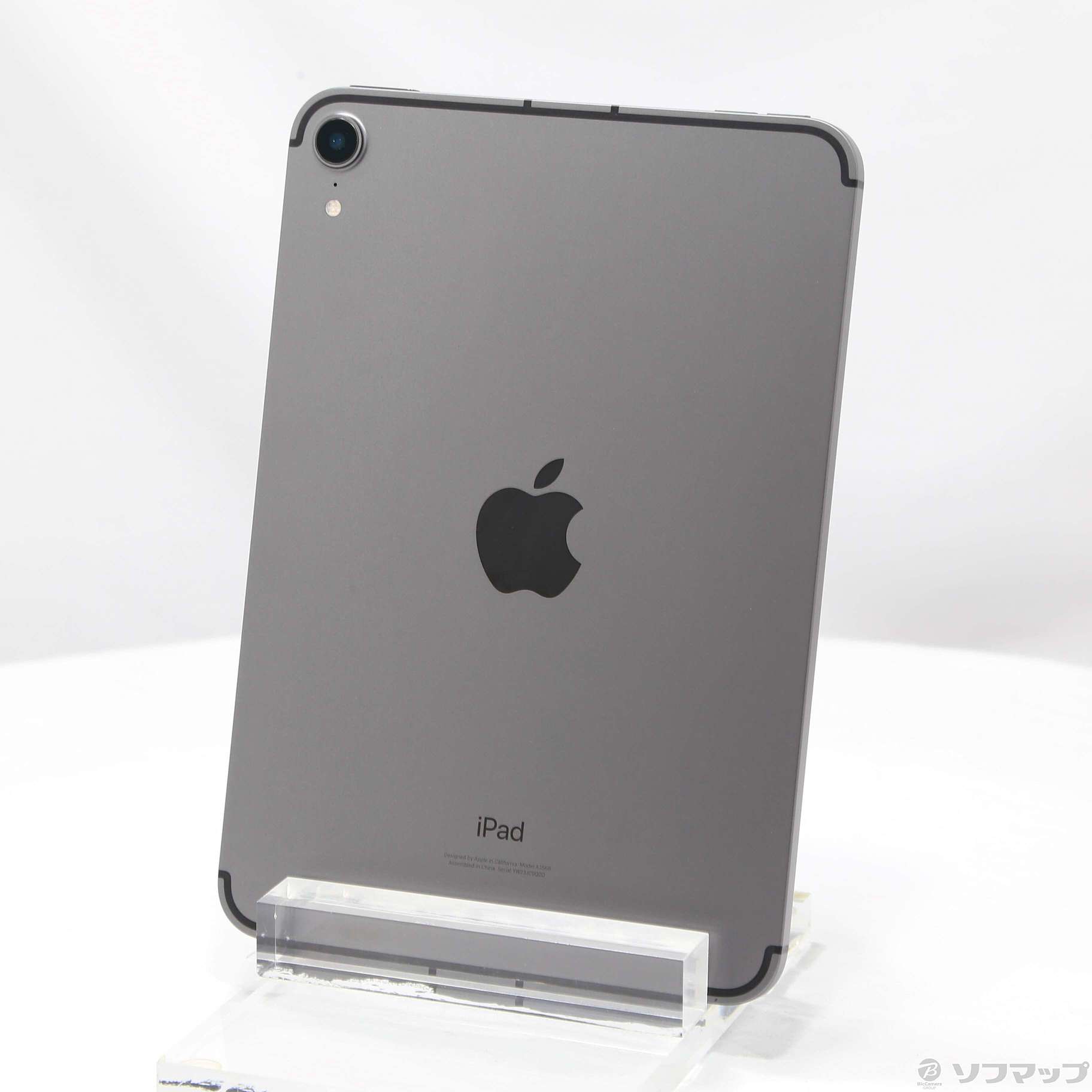 中古品〕 iPad mini 第6世代 256GB スペースグレイ MK8F3J／A SIM 