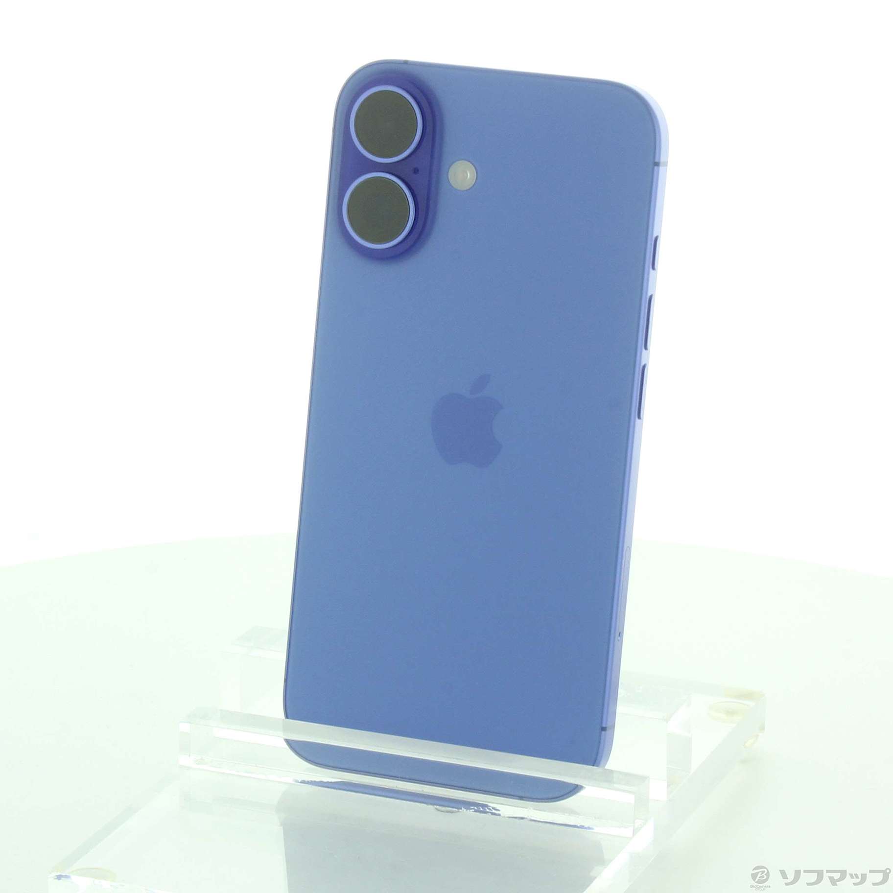[美品] iPhone16 128GB バッテリー容量100% ウルトラマリン 中古】iPhone16 128GB ウルトラマリン MYDU3J／A SIMフリー