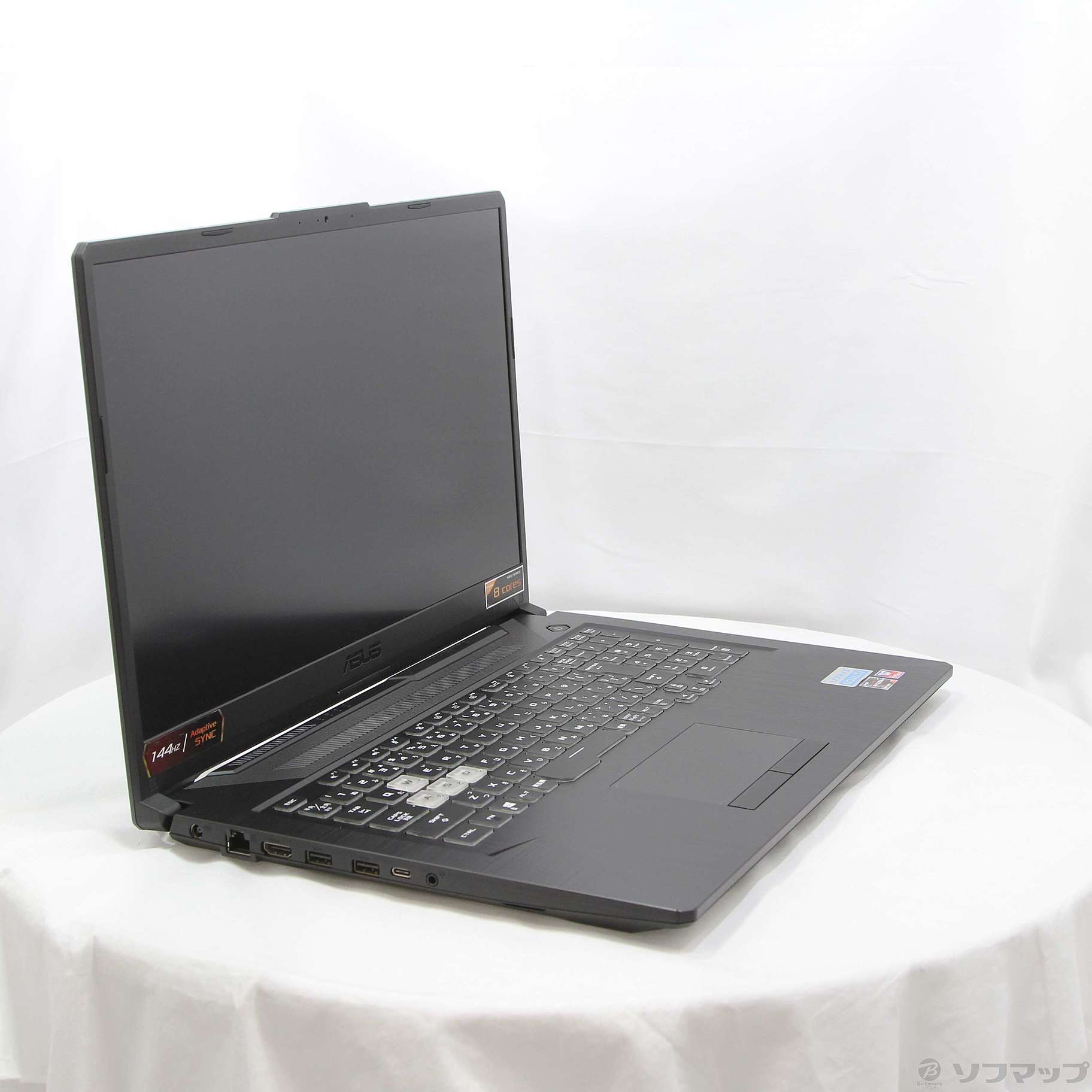 中古】ASUS TUF Gaming A17 FA706QM FA706QM-R7R3060G エクリプス 