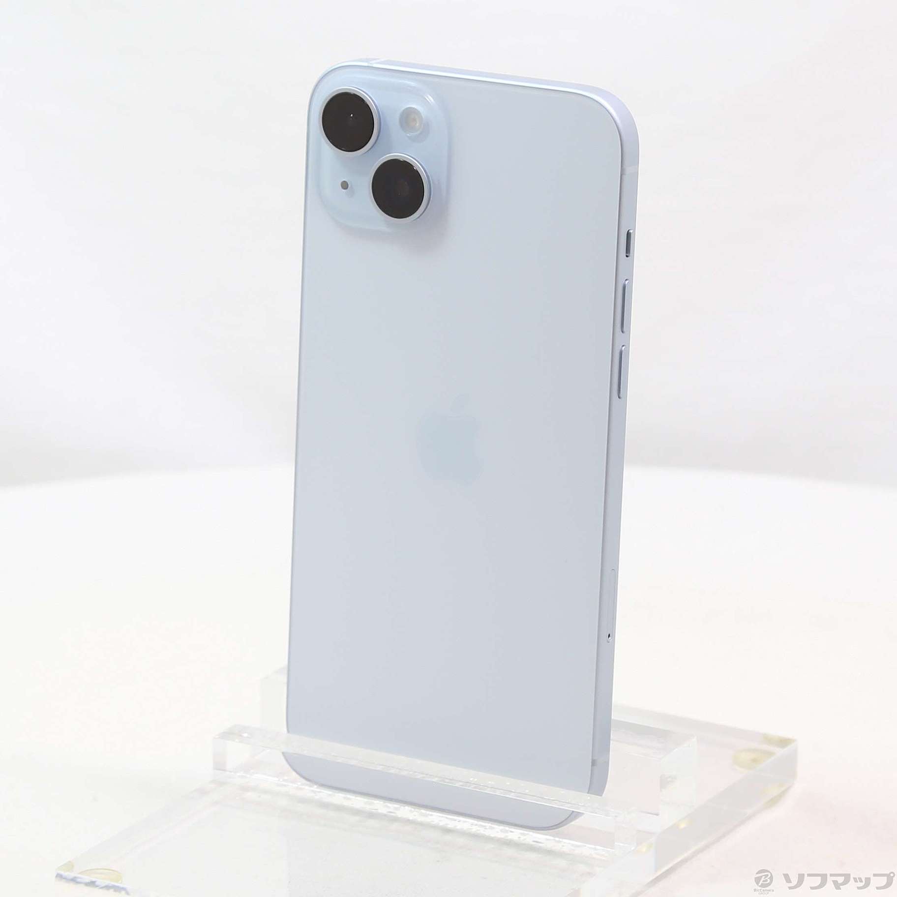 中古】iPhone15 Plus 128GB ブルー MU0D3J／A SIMフリー