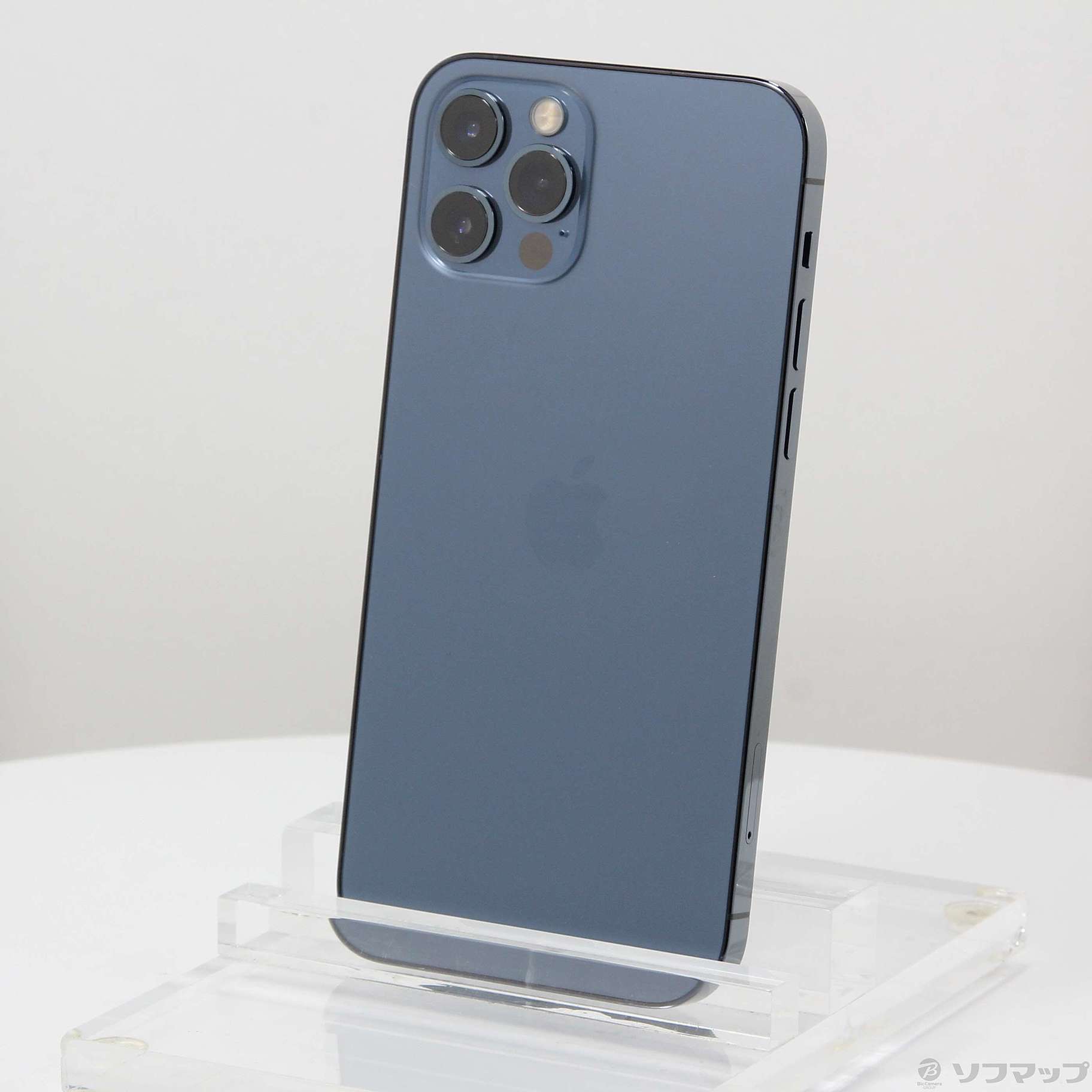 中古】iPhone12 Pro 256GB パシフィックブルー NGMD3J／A SIMフリー 