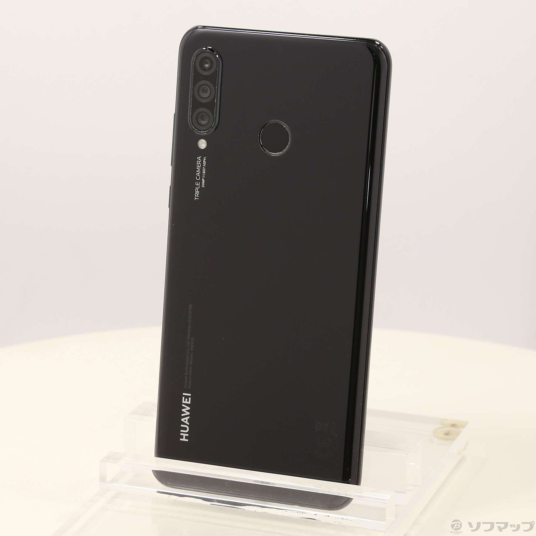 HUAWEI P30 lite ミッドナイトブラック 128GB au 【公式通販】