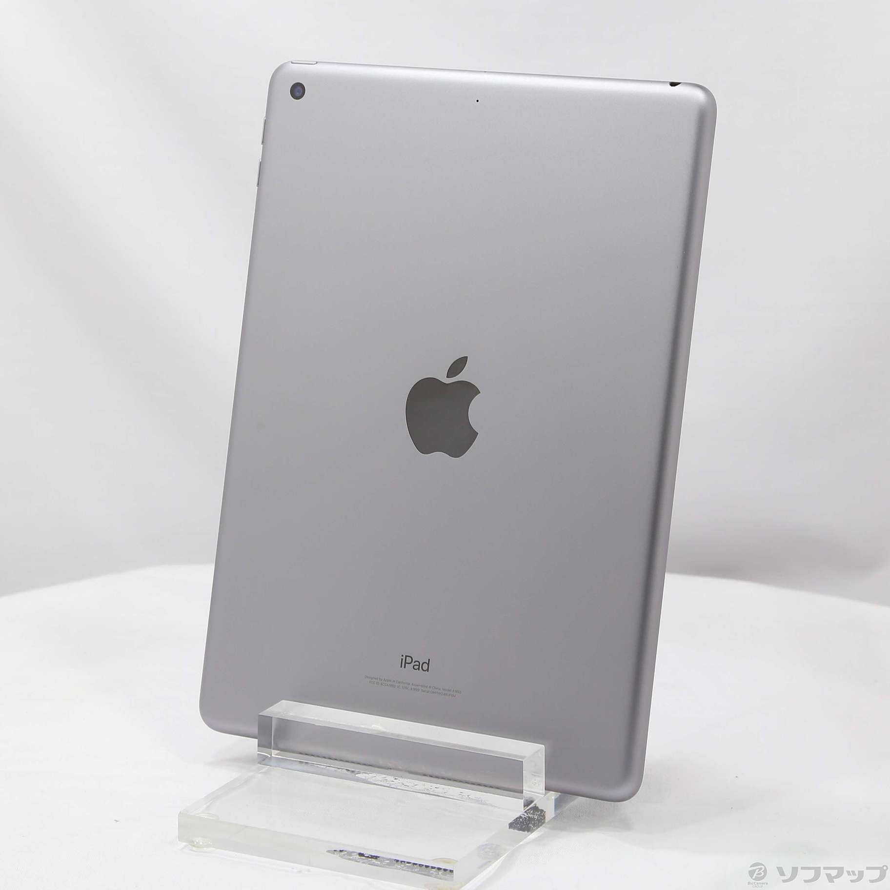 中古】iPad 第6世代 128GB スペースグレイ MR7J2J／A Wi-Fi ［9.7 