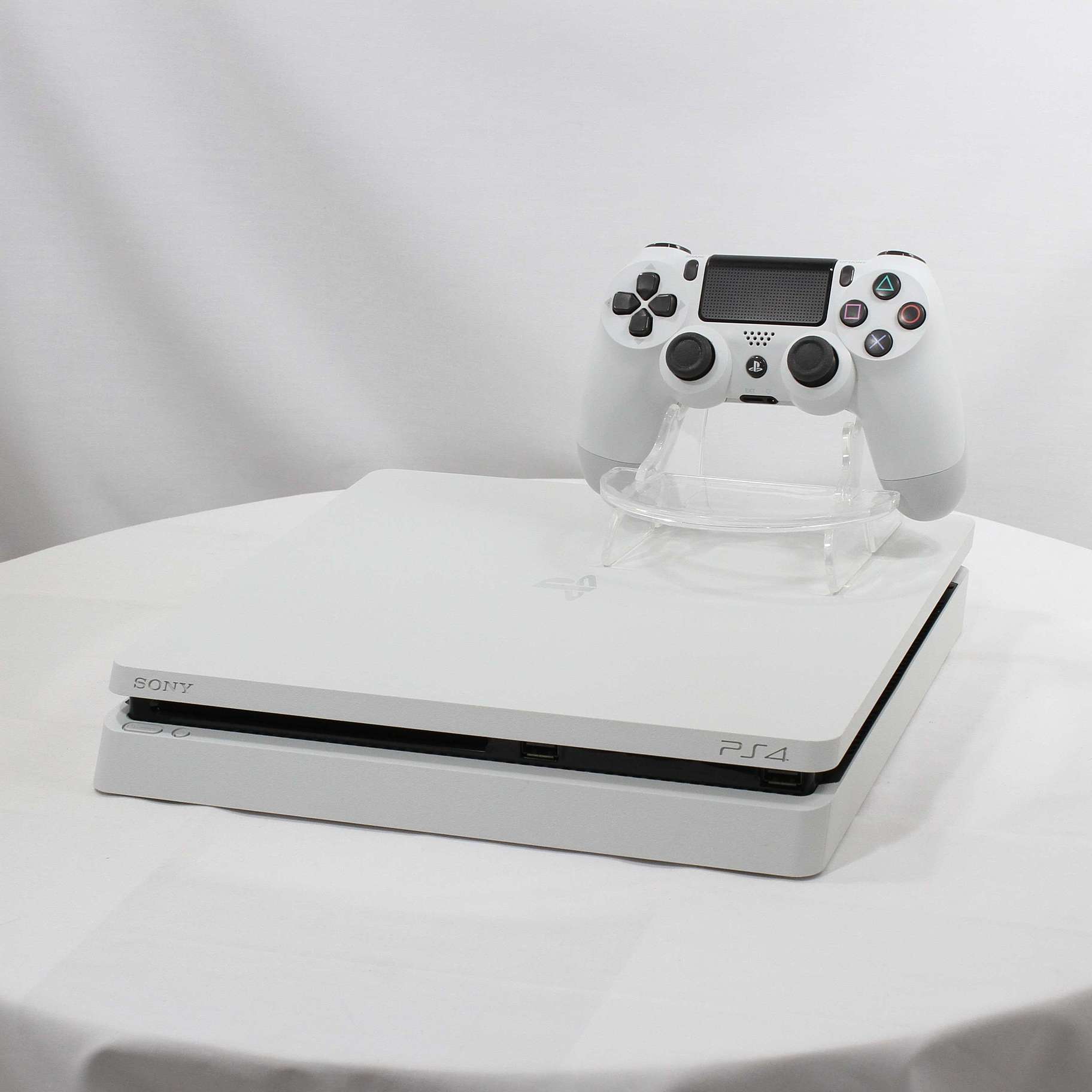 中古】PlayStation 4 グレイシャー・ホワイト 500GB [2133060178780 