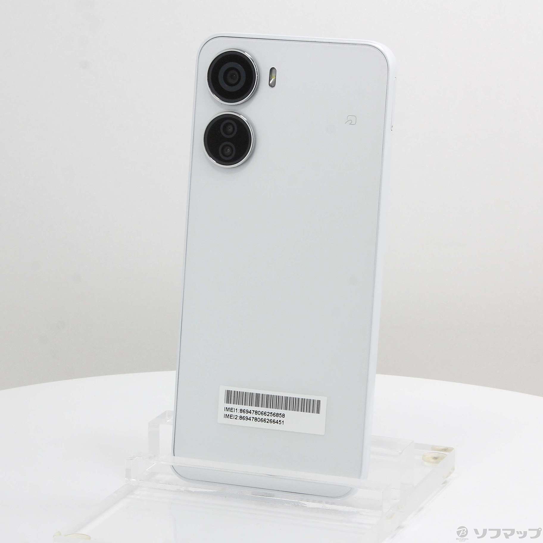 中古】Libero 5G IV 128GB ホワイト ZESCD2 Y!mobile SIMフリー