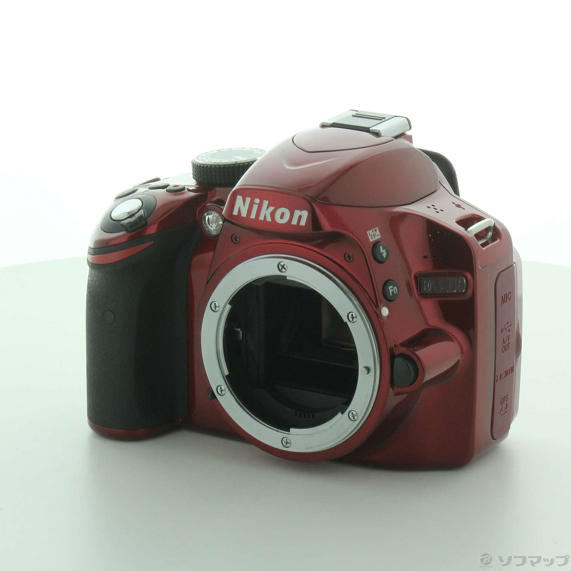 NIKON D3200 ボディ レッド (2416万画素／SDXC)