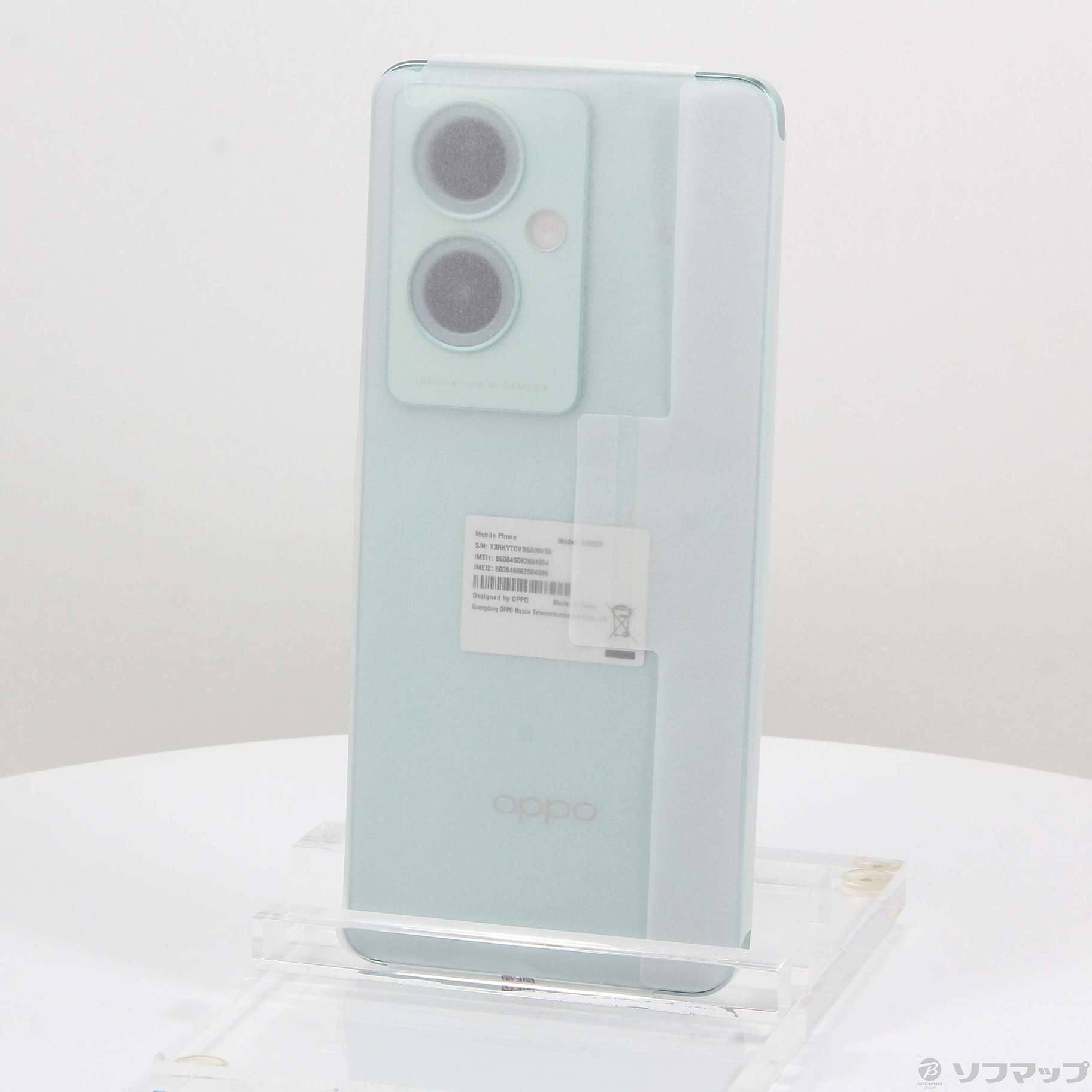 中古】OPPO A79 5G 128GB グローグリーン YMOPA795G Y!mobile SIMフリー [2133060252749] -  リコレ！|ビックカメラグループ ソフマップの中古通販サイト