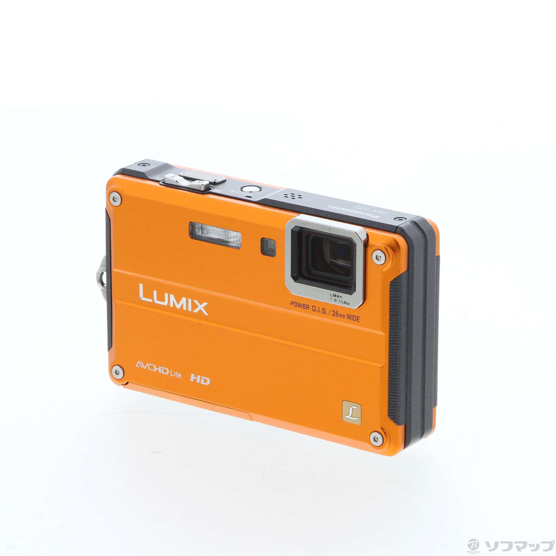 LUMIX DMC-FT2-D (1410万画素／4.6倍ズーム／防水／サンライズオレンジ)