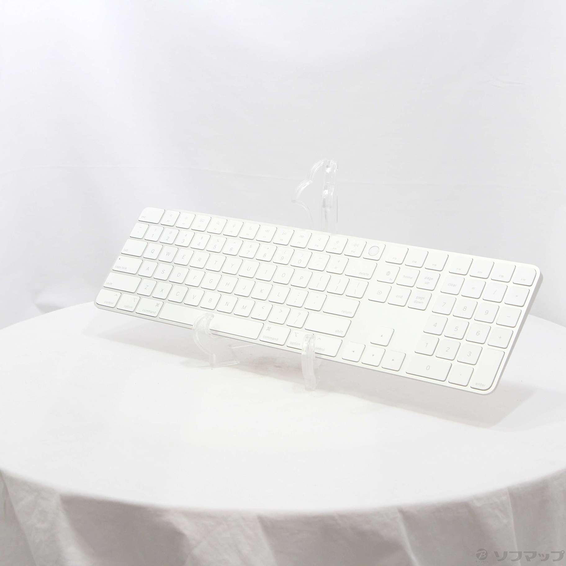 〔展示品〕 Appleシリコン搭載Macモデル用Touch ID搭載 Magic Keyboard テンキー付き 英語 US ホワイトキー